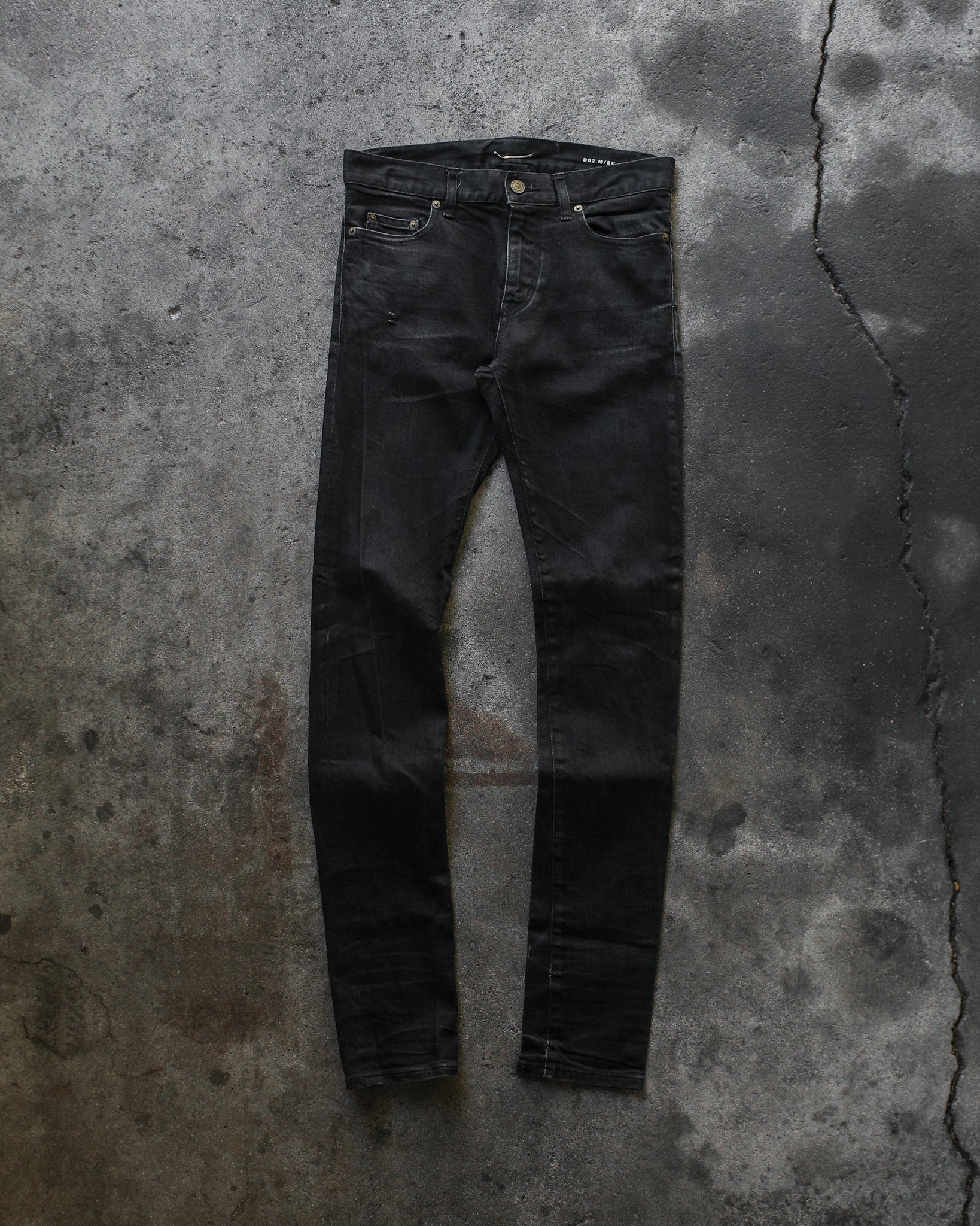Saint Laurent Paris 2016 D02 Faded Denim