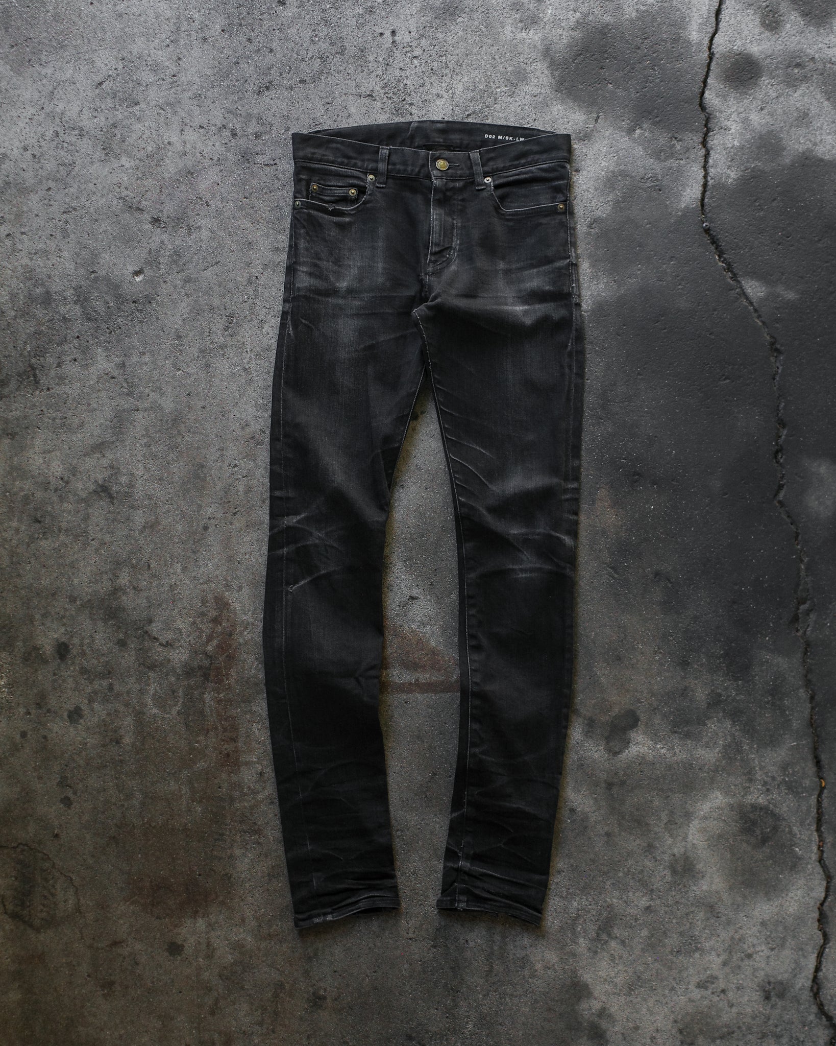Saint Laurent Paris 2016 D02 Faded Denim