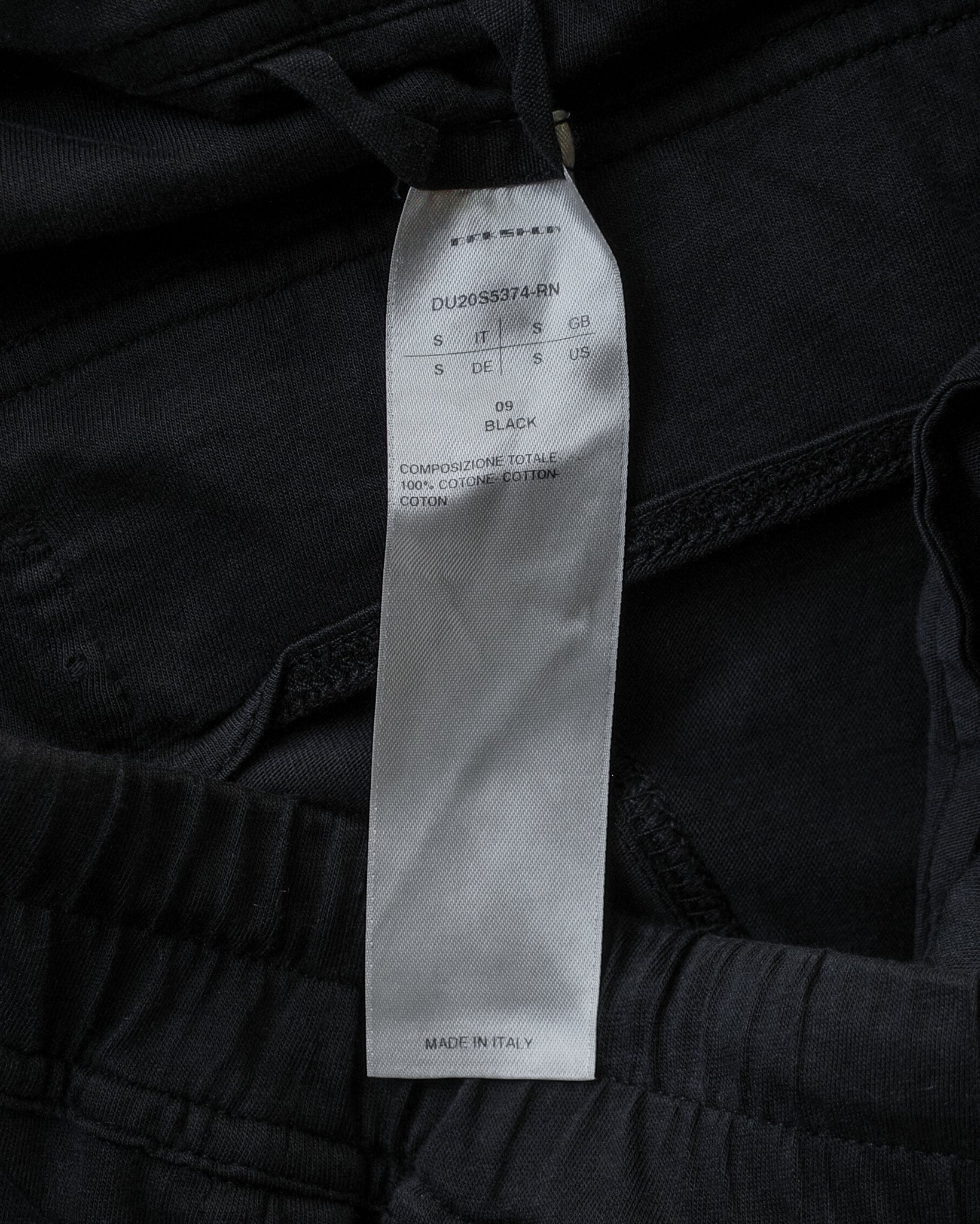 Rick Owens SS20 Drop Crotch Sweatpants