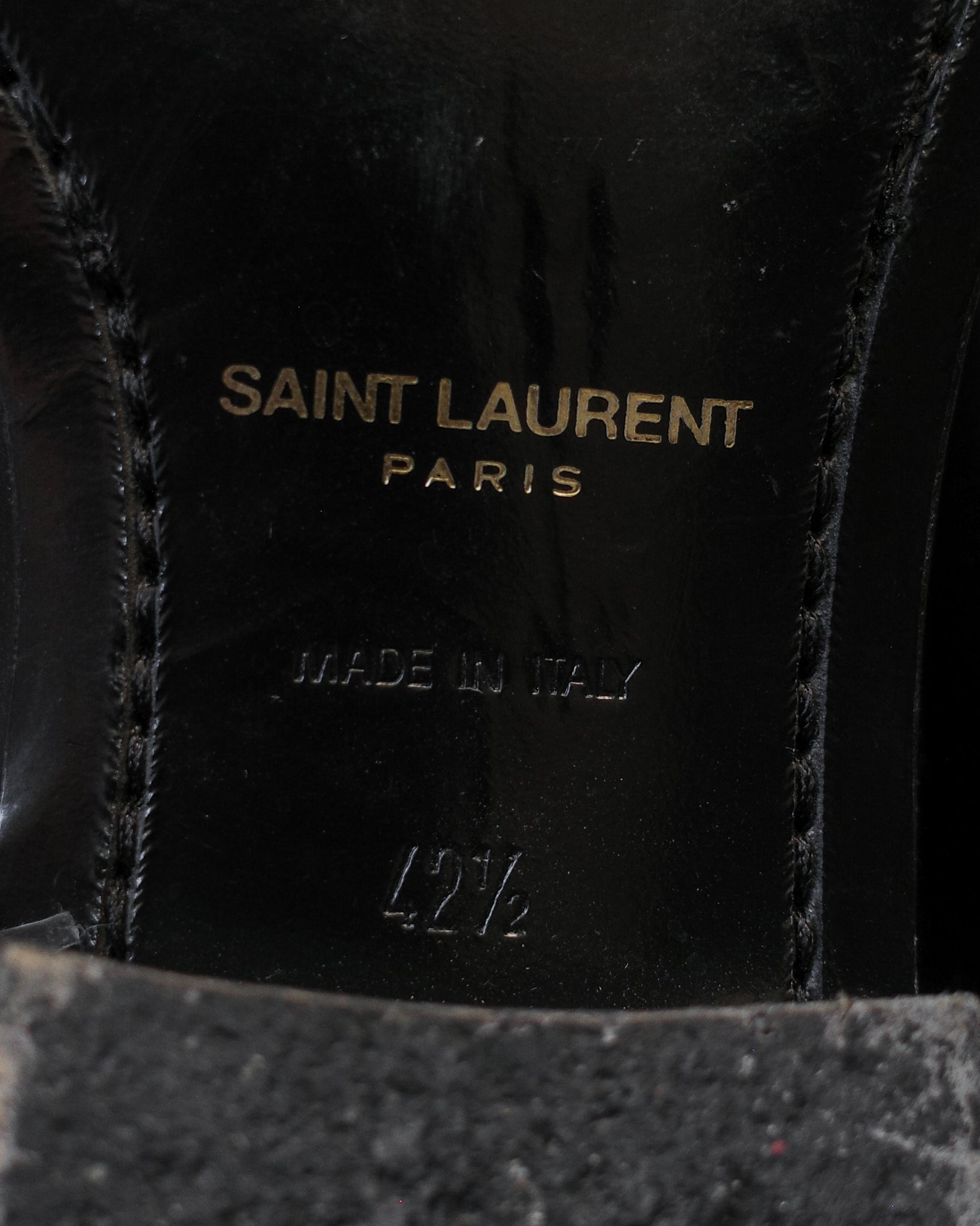 Saint Laurent Paris Wyatt Chelsea Boots