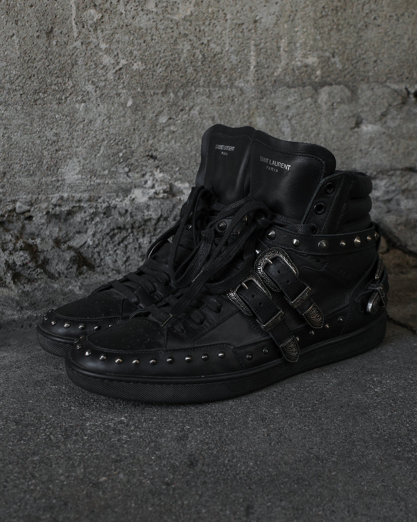 Saint Laurent Paris 2014 Studded SL/08H Sneakers
