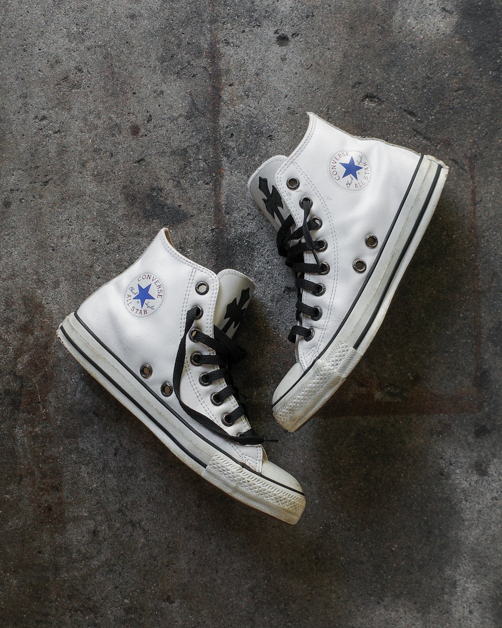 Chrome Hearts Cross Converse