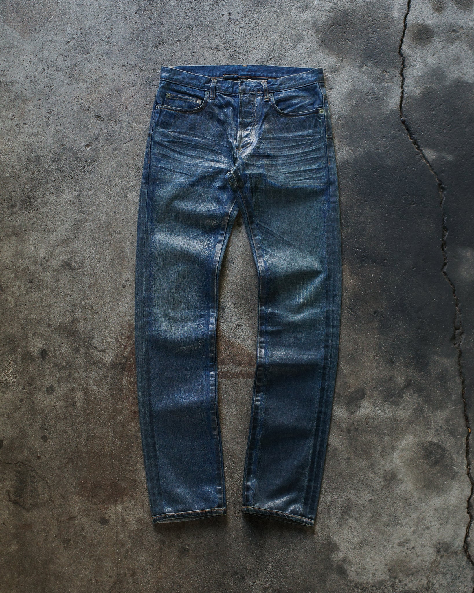 Dior Homme AW08 Luster Waxed Denim