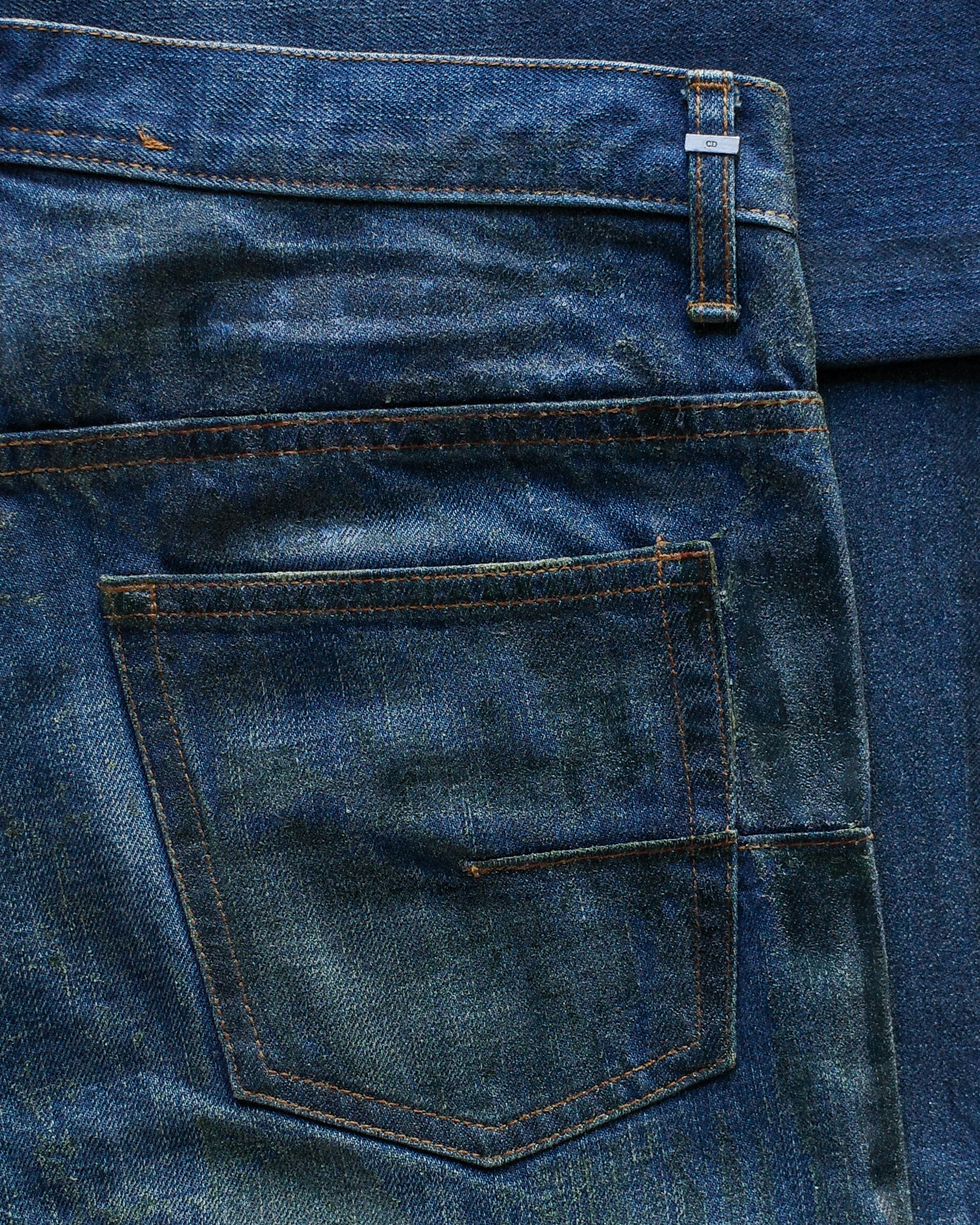 Dior Homme AW08 Luster Waxed Denim