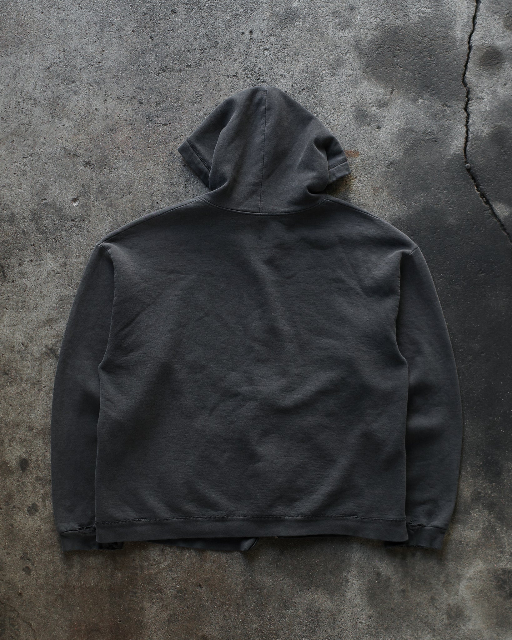 2000s Distressed & Pinned Zip Up