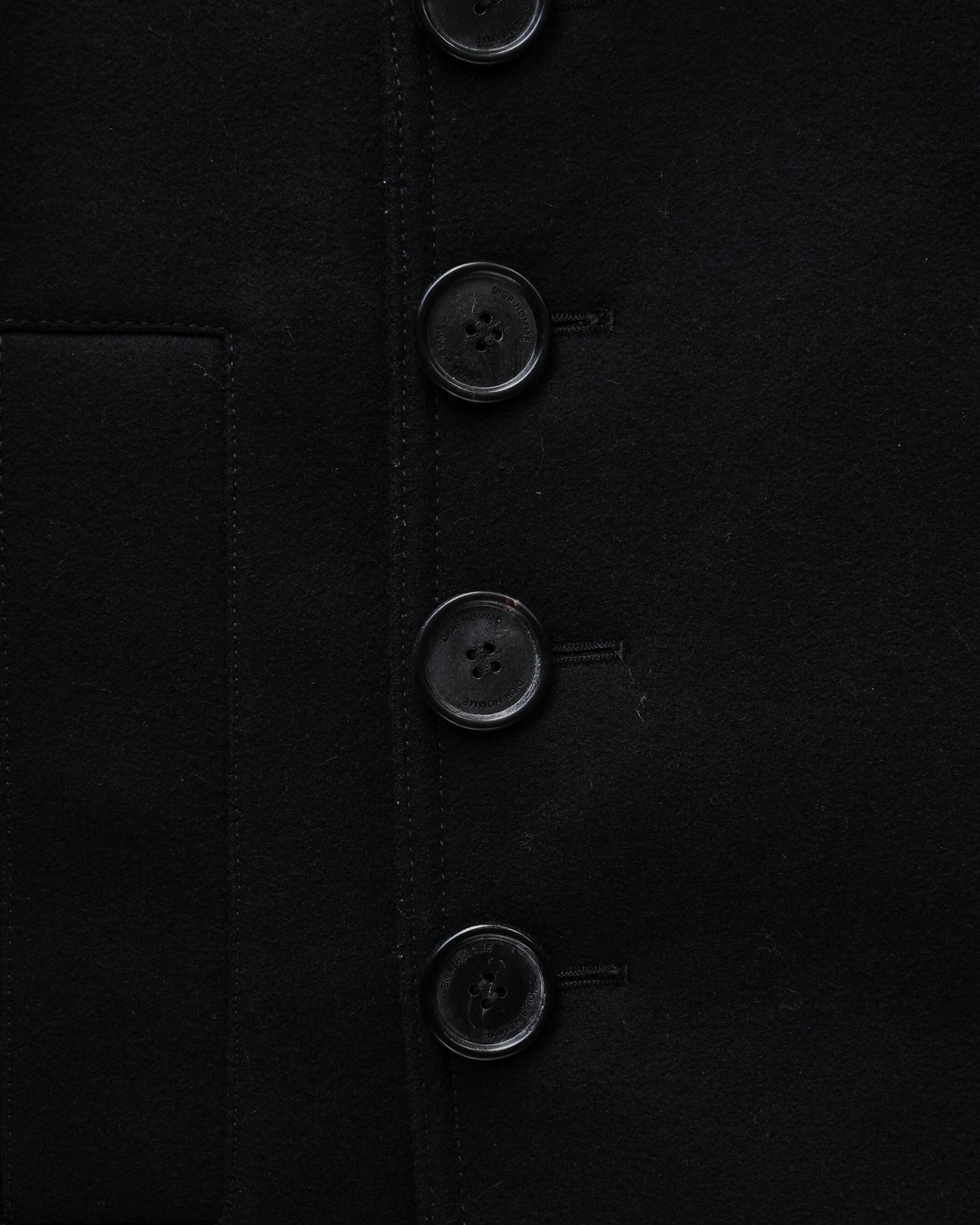 Dior Homme AW07 Military Peacoat