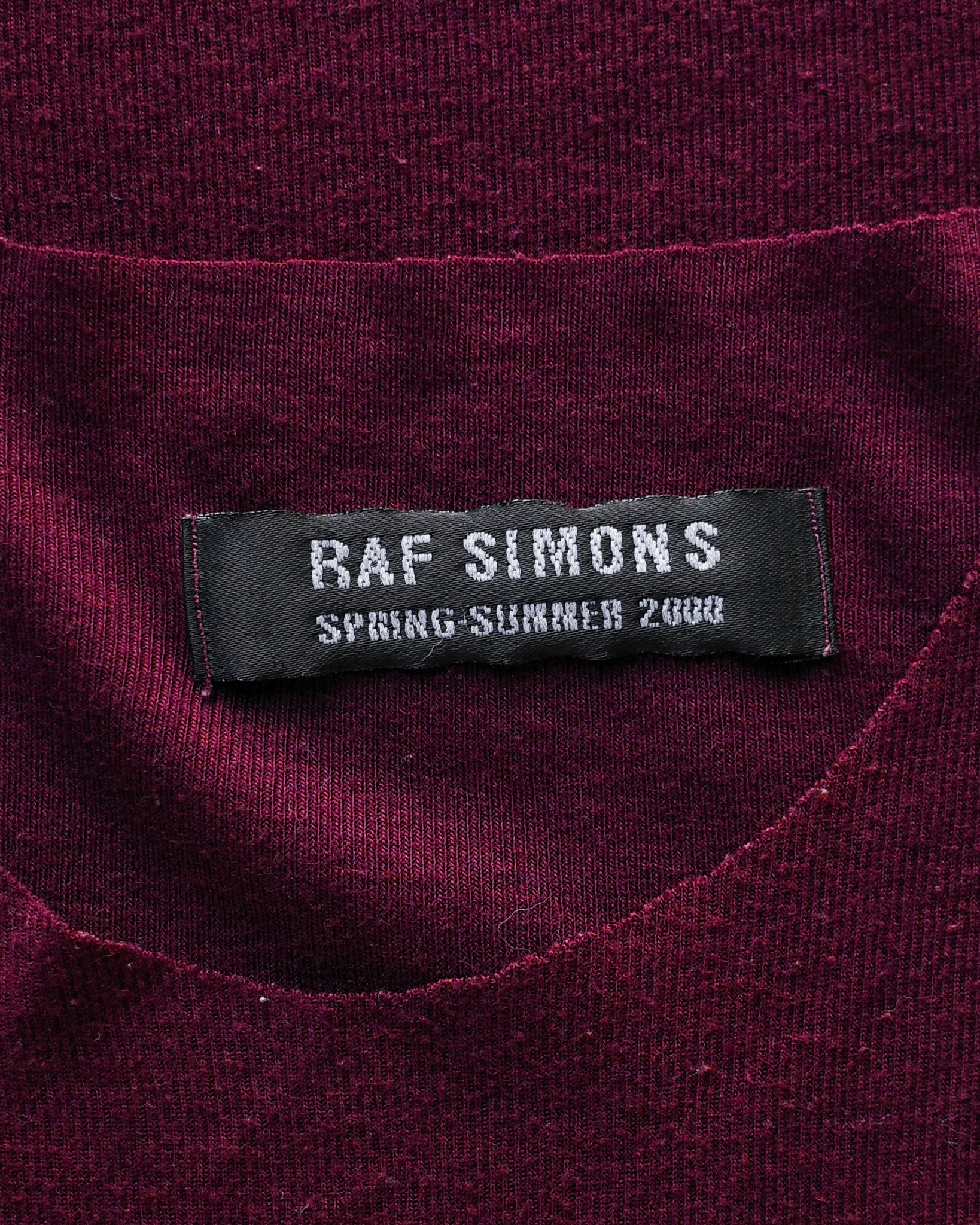 Raf Simons SS00 "Summa Cum Laude" Tank