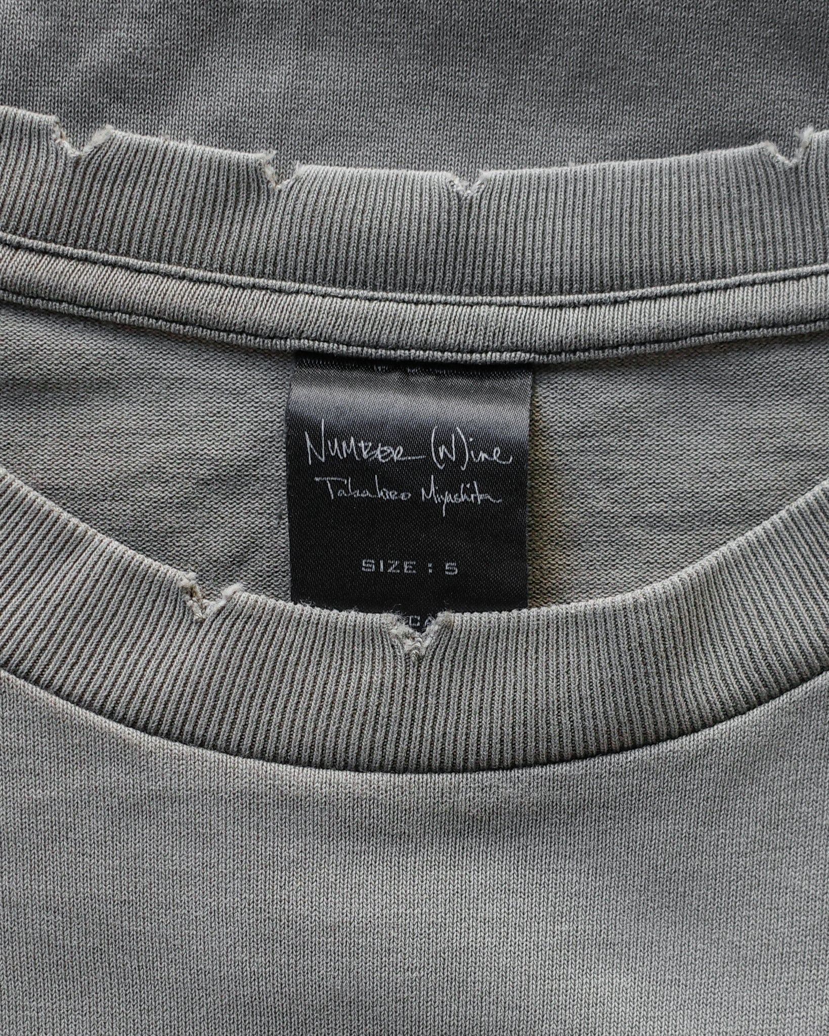 Number (N)ine SS04 "Blank Generation" Tee