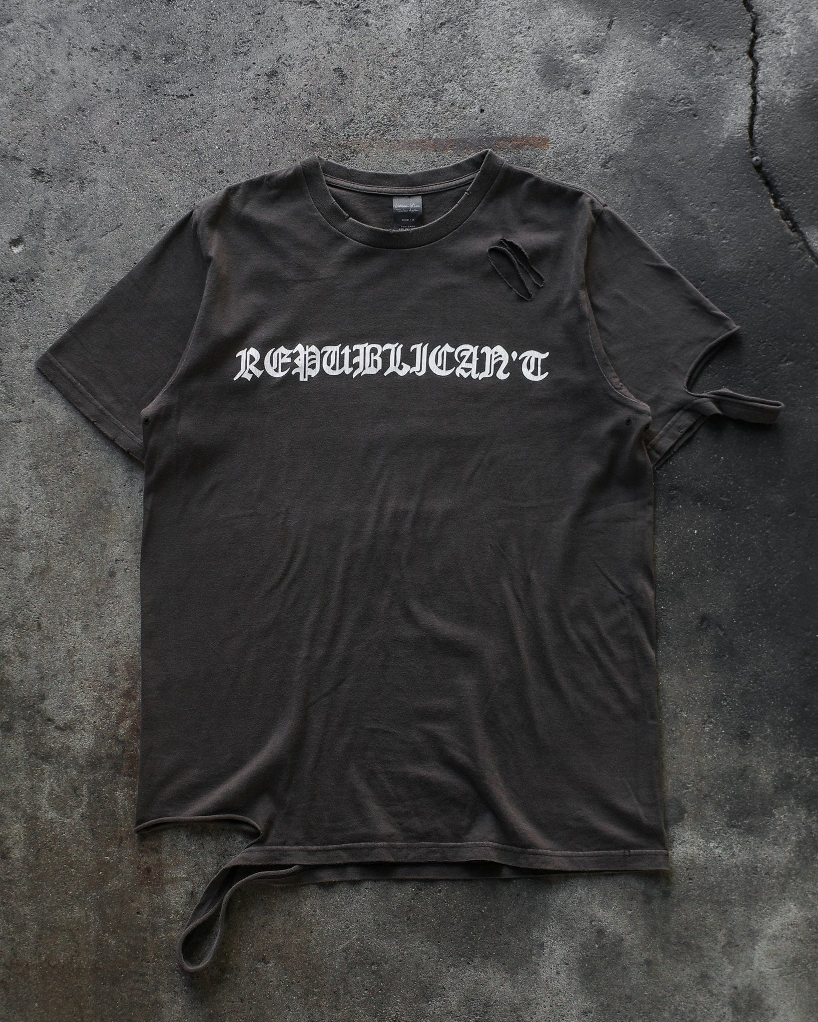 Number (N)ine AW04 "Republican't" Tee