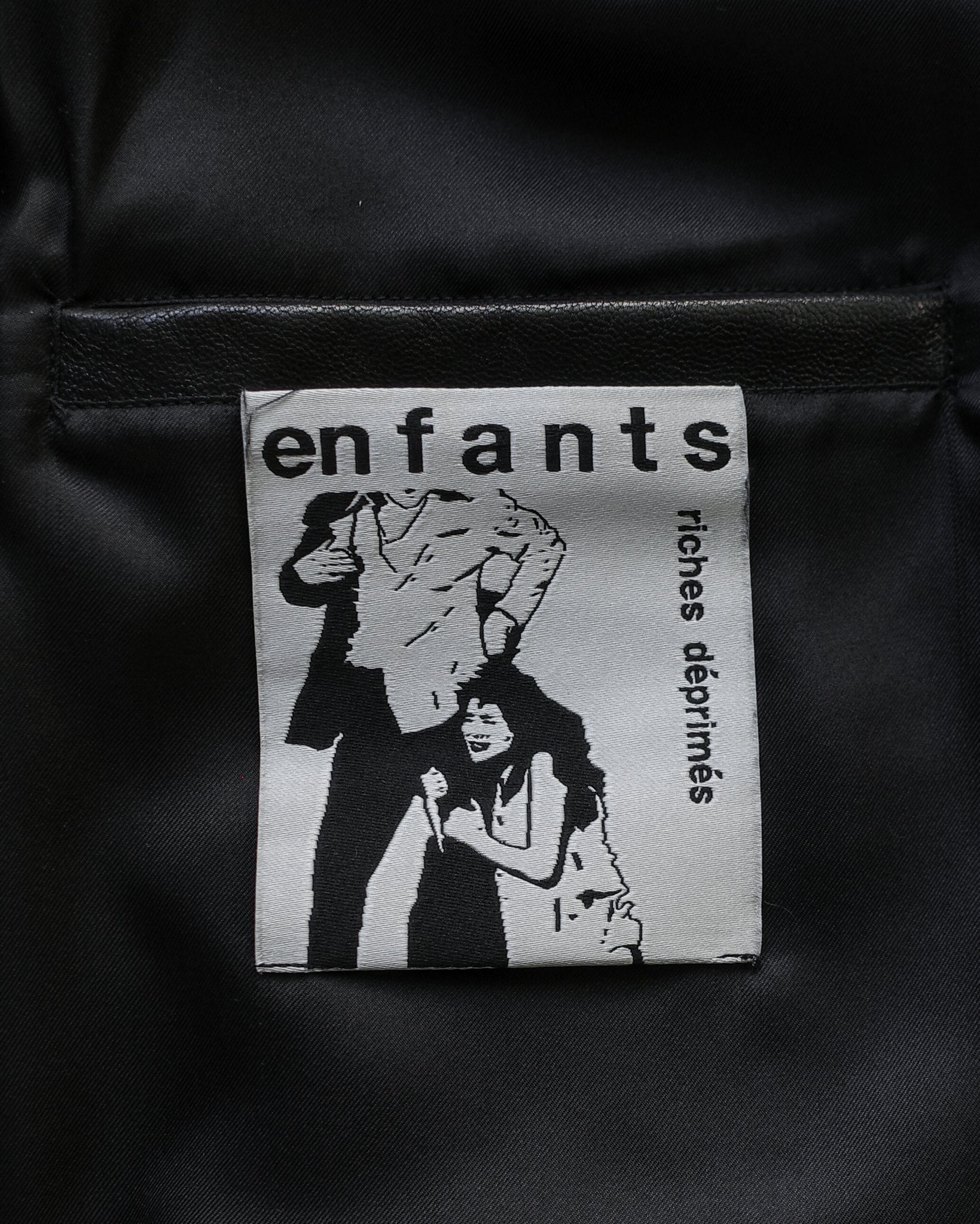 Enfants Riches Déprimés FW23 Rose Buckle Biker Jacket