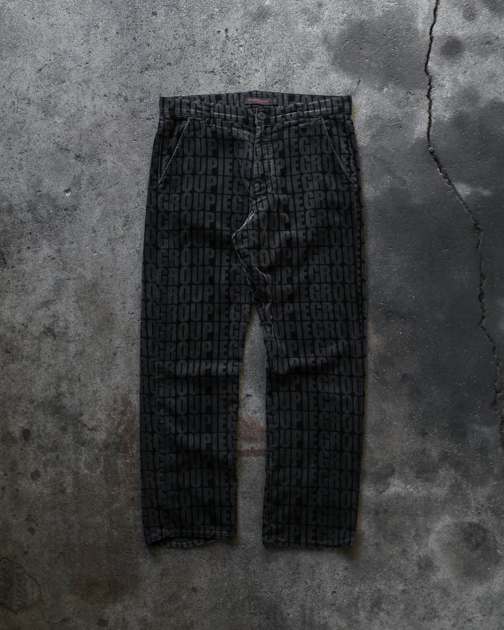 Undercover AW02 Velour "Groupie" Pants