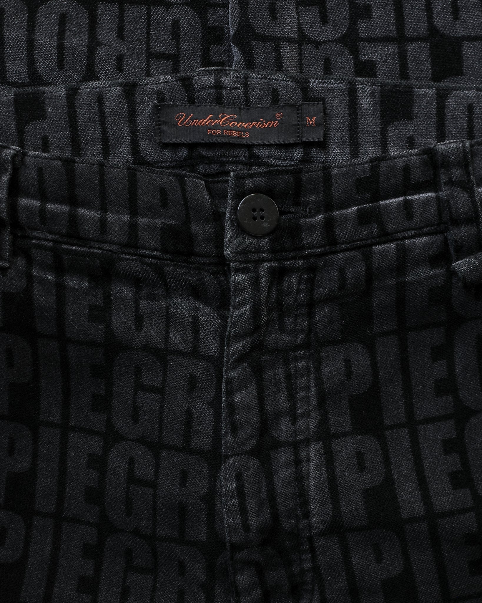 Undercover AW02 Velour "Groupie" Pants