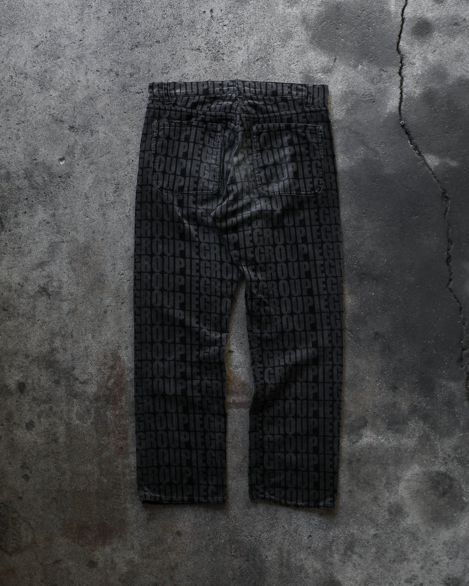 Undercover AW02 Velour "Groupie" Pants