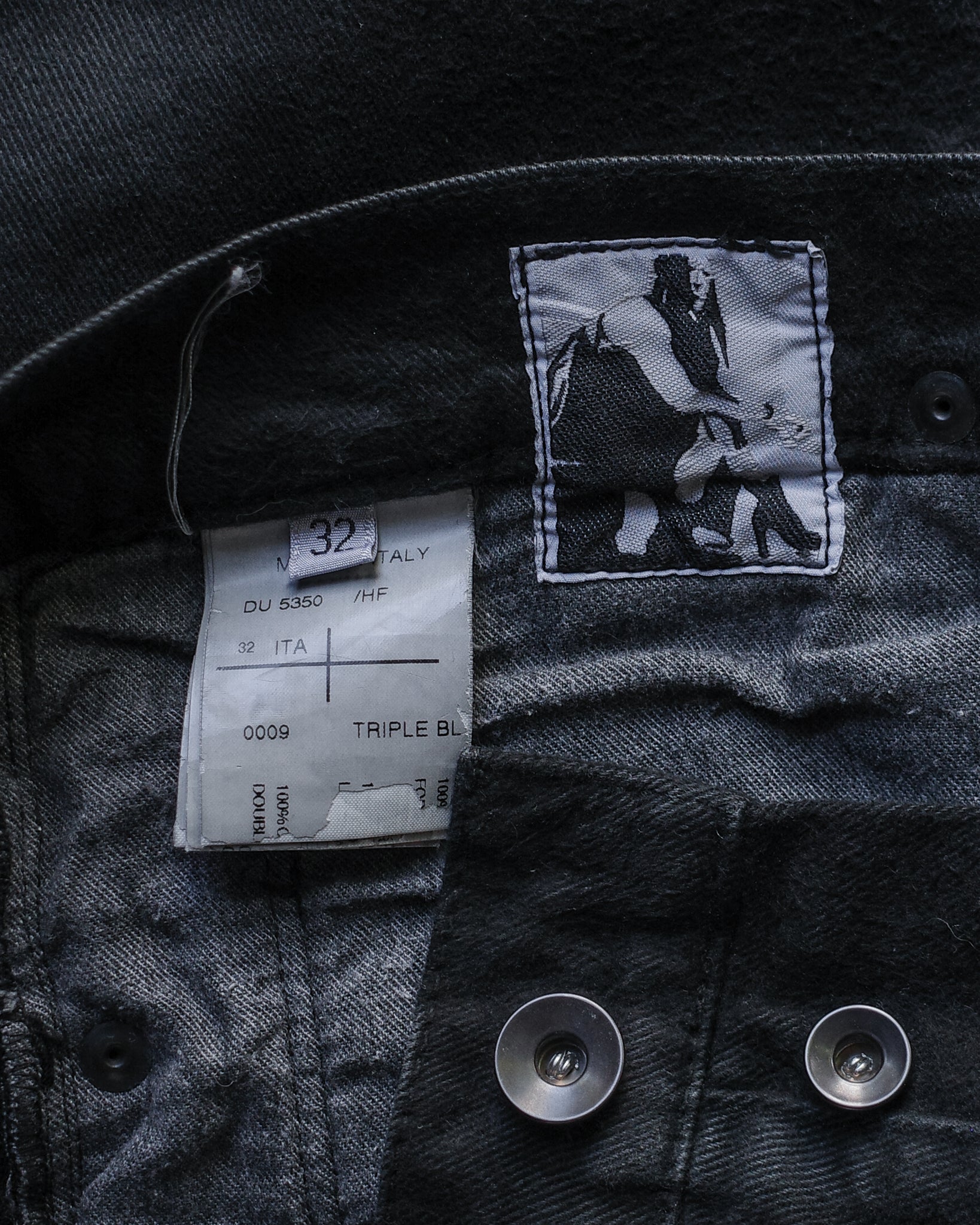 Rick Owens Detroit Cut Denim