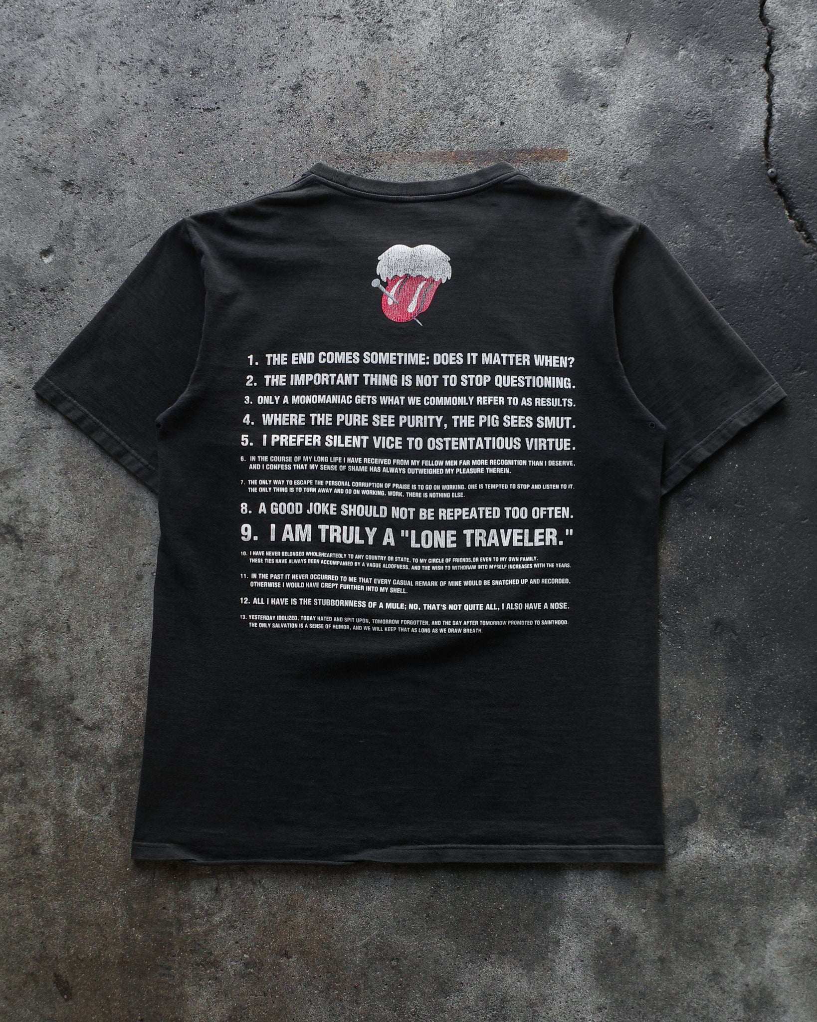 Number (N)ine SS/AW03 Rolling Stones Tee