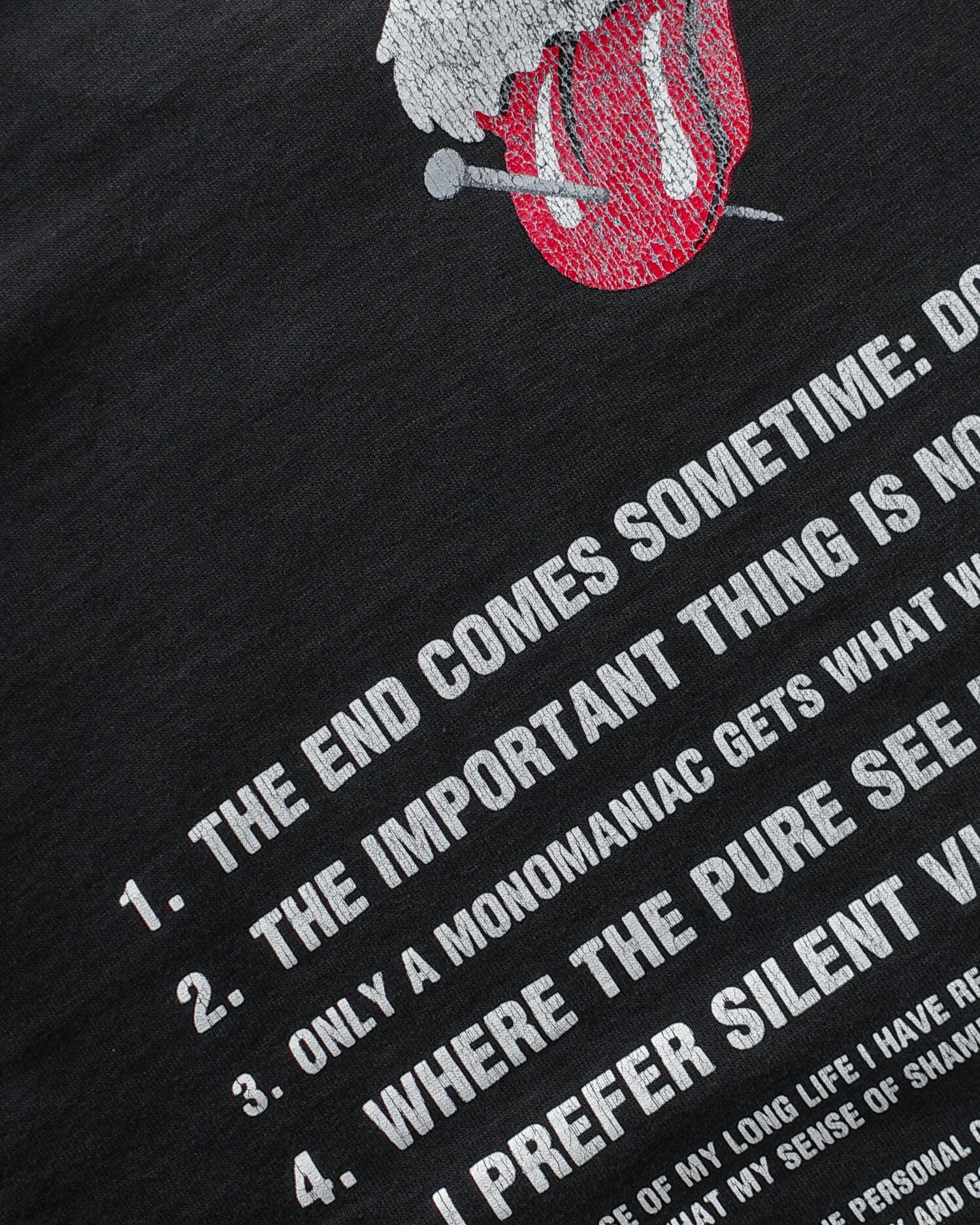 Number (N)ine SS/AW03 Rolling Stones Tee