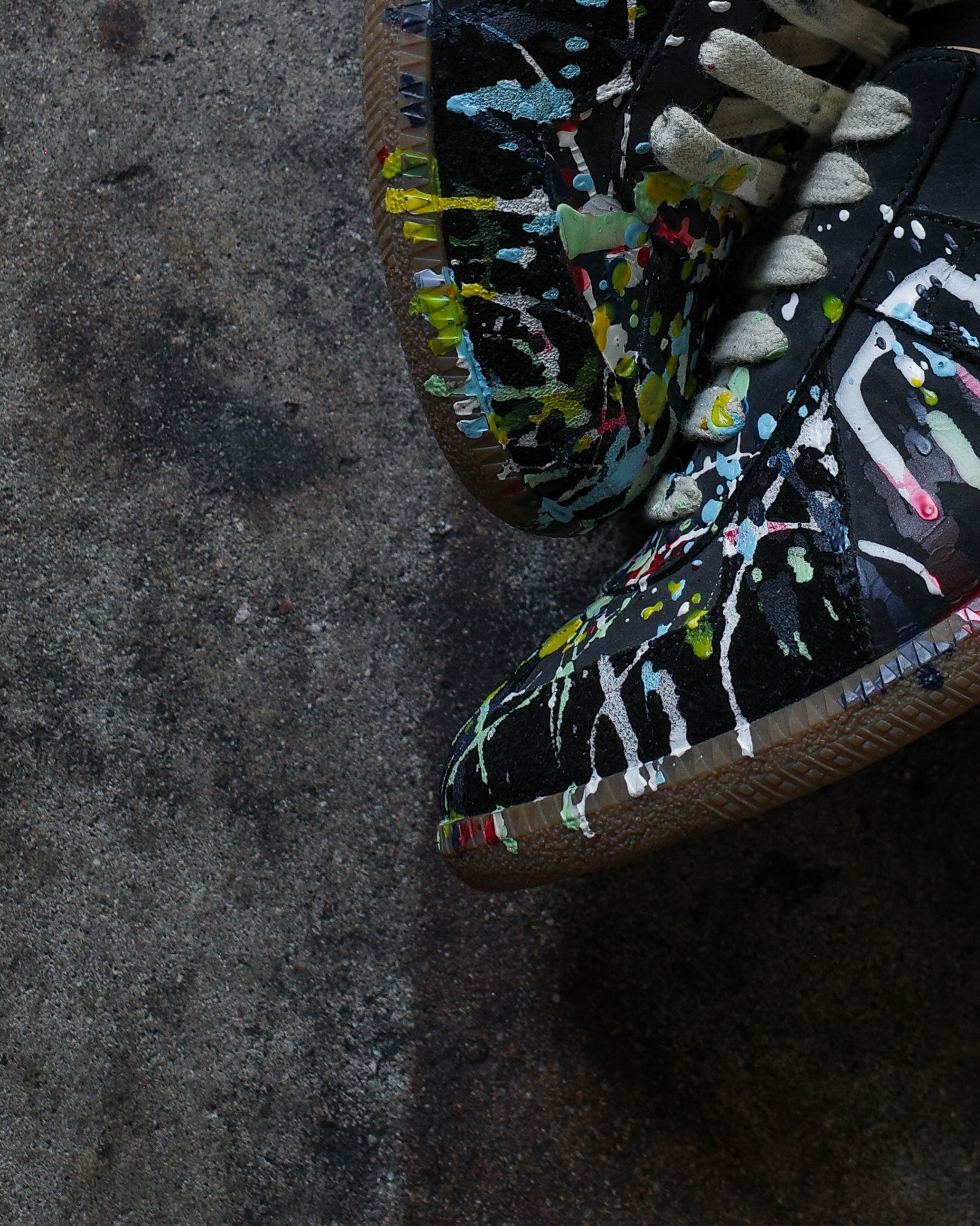 Maison Margiela Paint Splatter GATs
