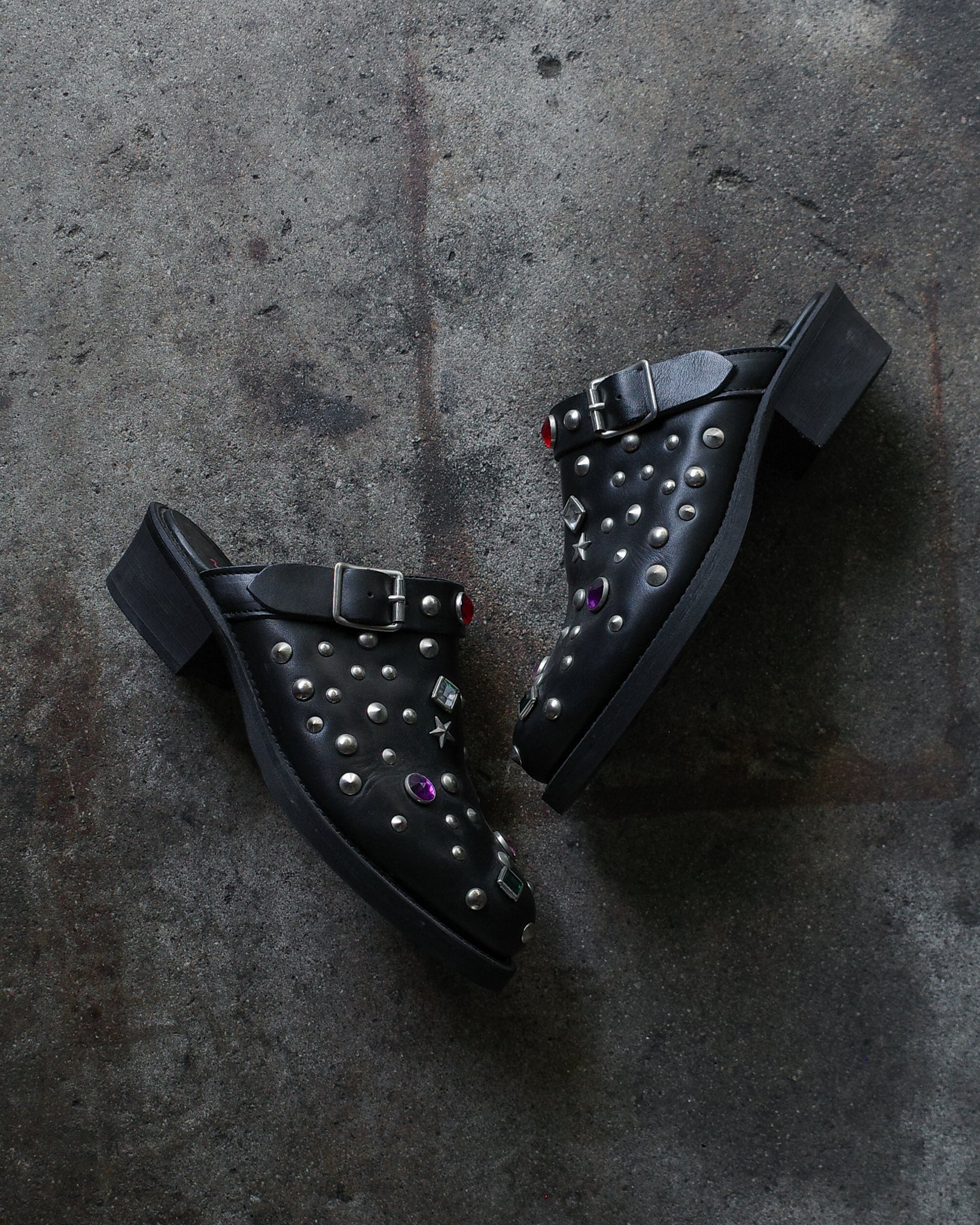 Comme Des Garçon AD02 Jeweled Loafers