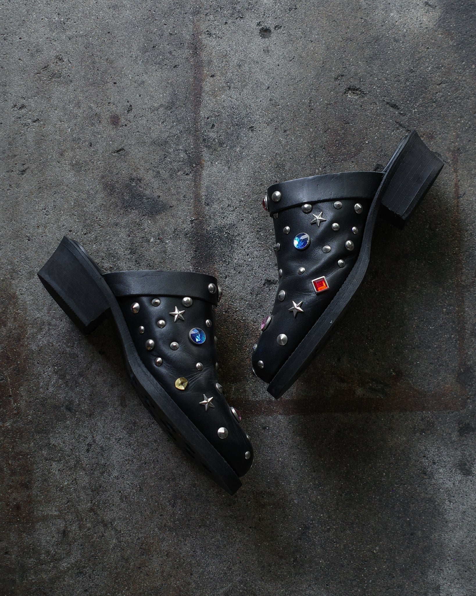 Comme Des Garçon AD02 Jeweled Loafers