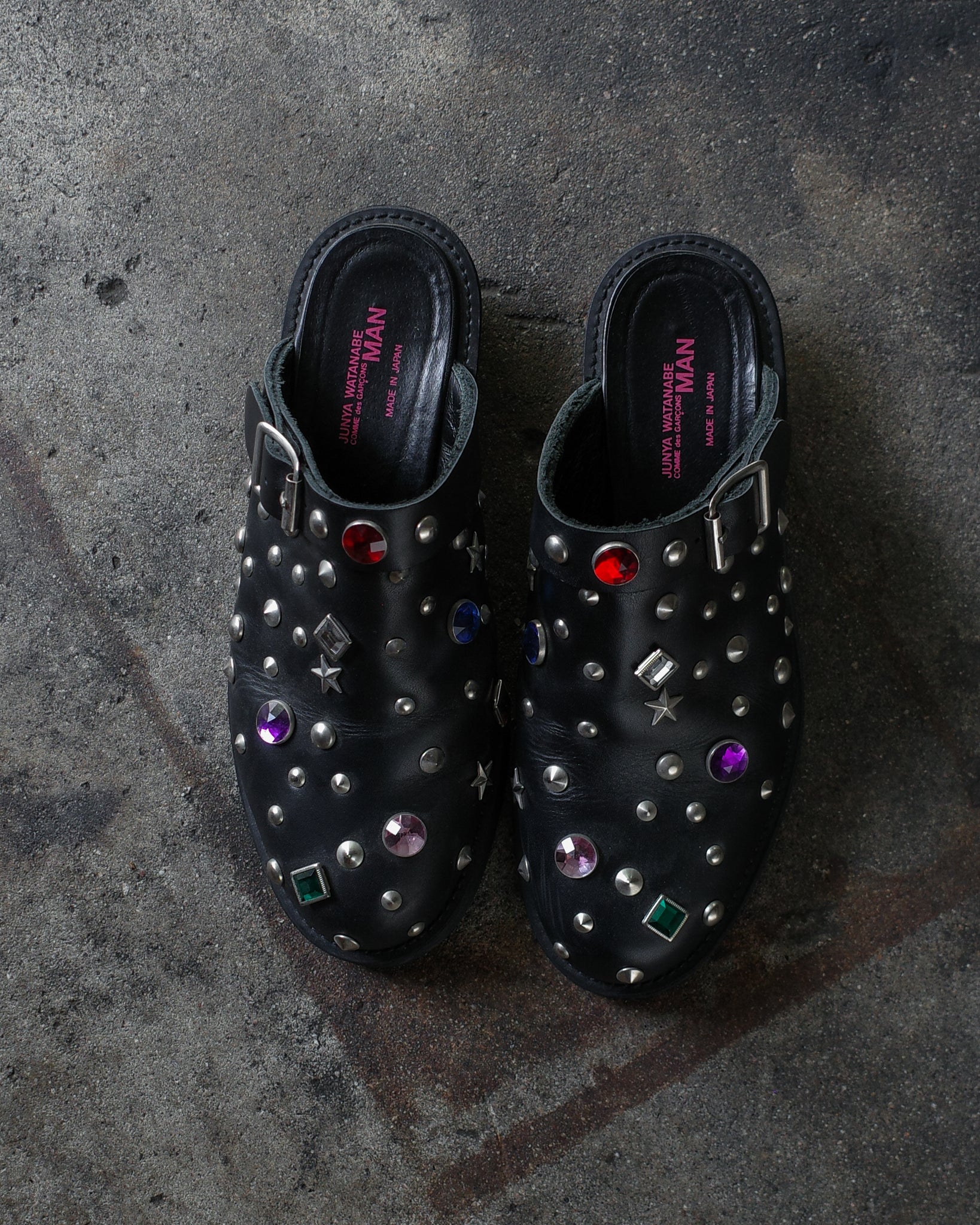 Comme Des Garçon AD02 Jeweled Loafers