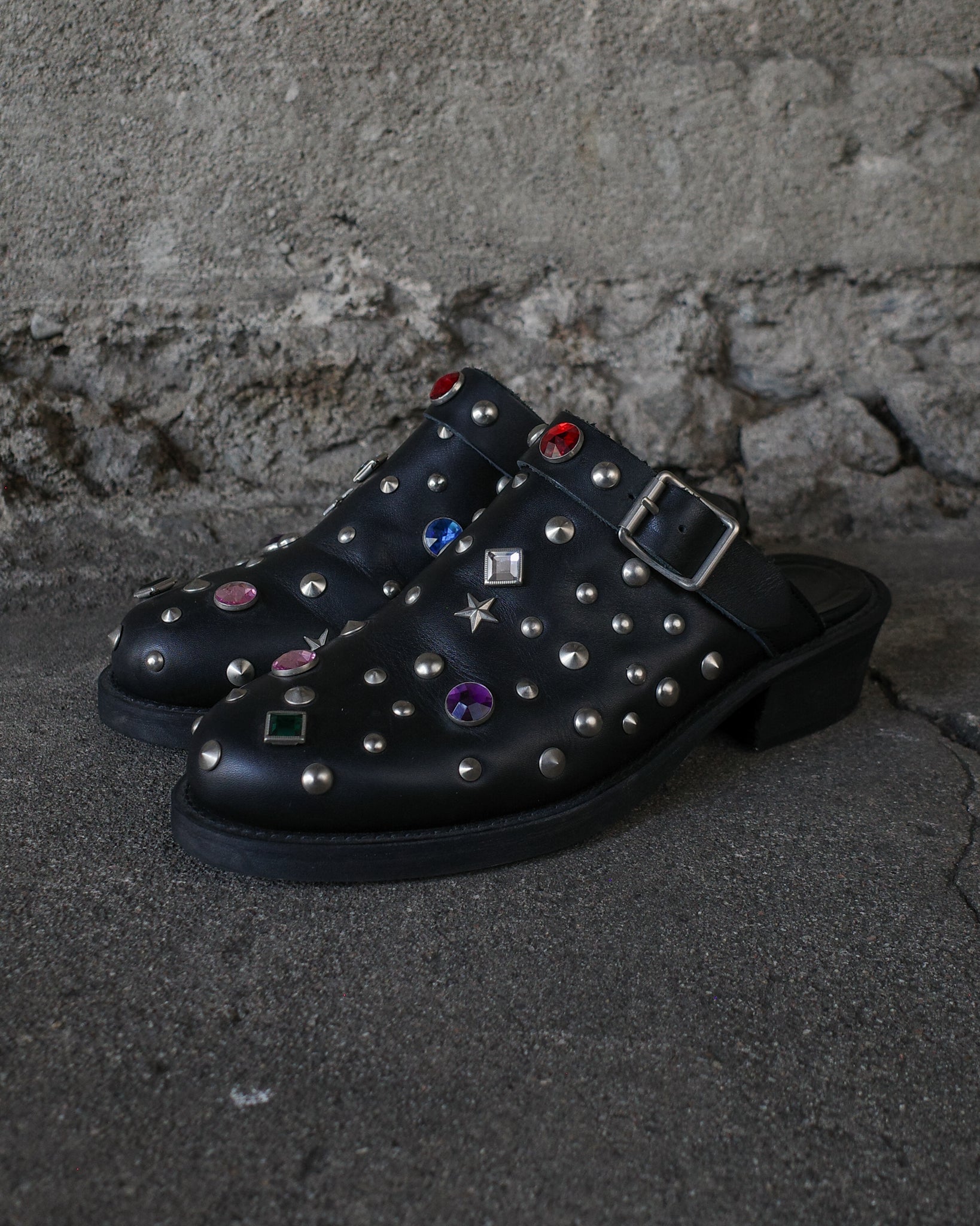Comme Des Garçon AD02 Jeweled Loafers