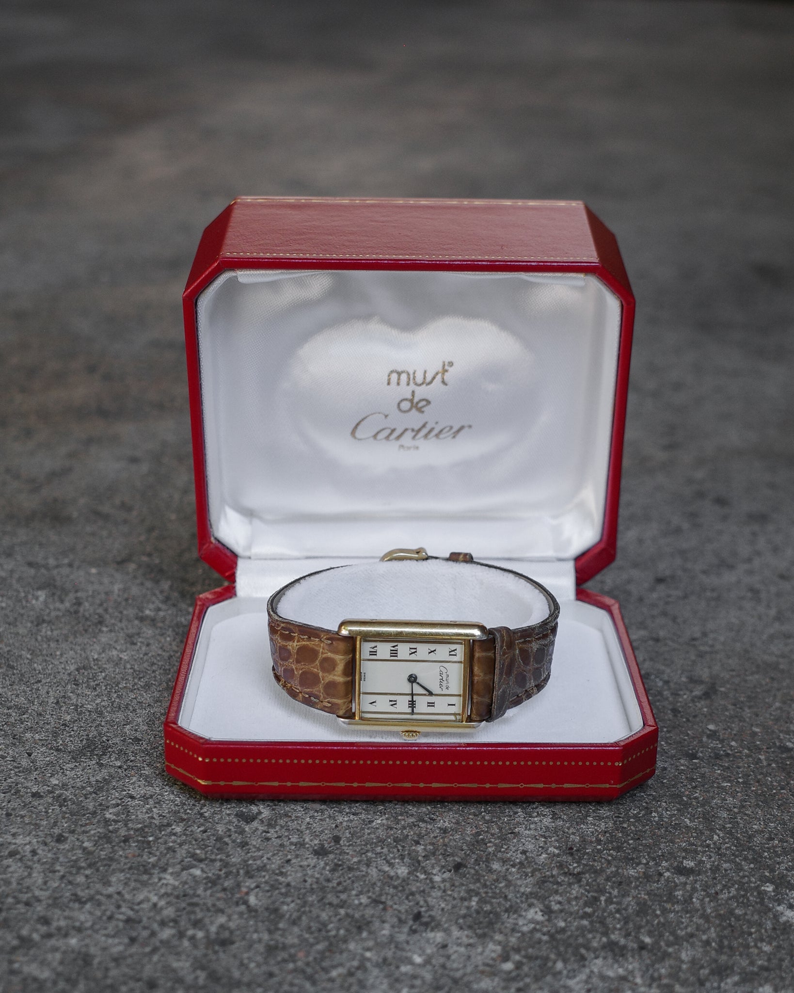 Cartier 90s Must De Cartier Vermeil Watch