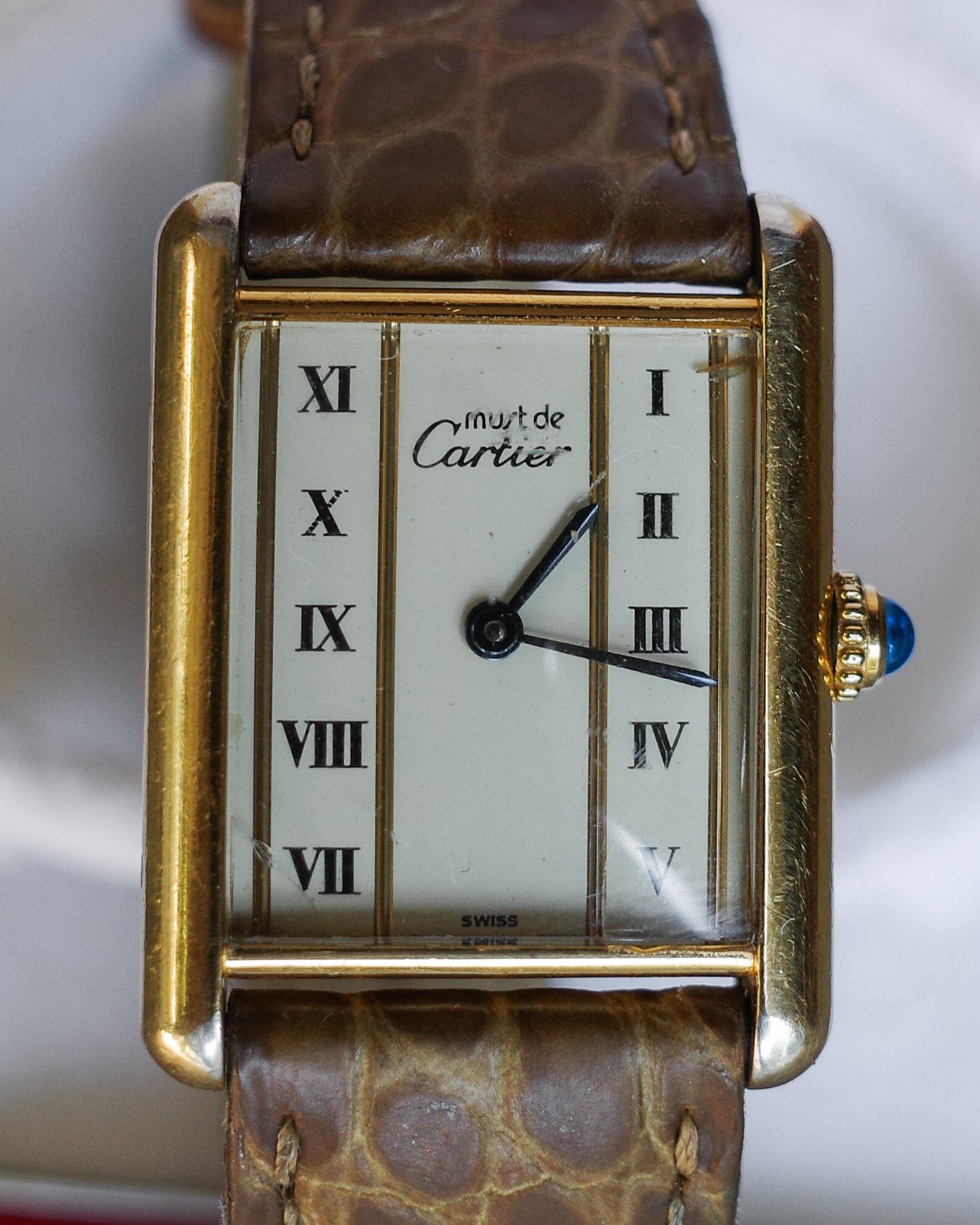 Cartier 90s Must De Cartier Vermeil Watch
