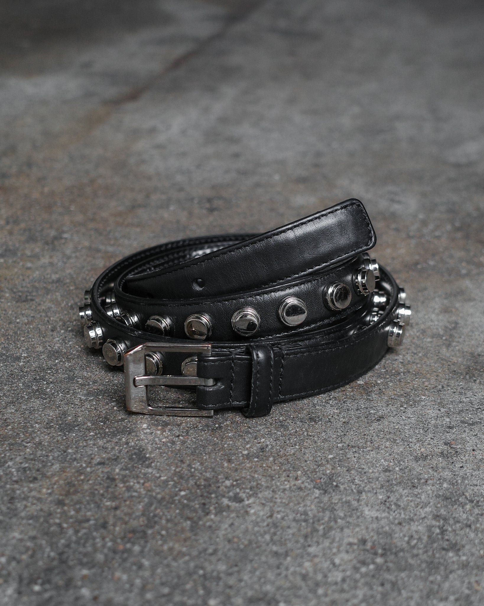 Saint Laurent Paris FW13 Studded Belt
