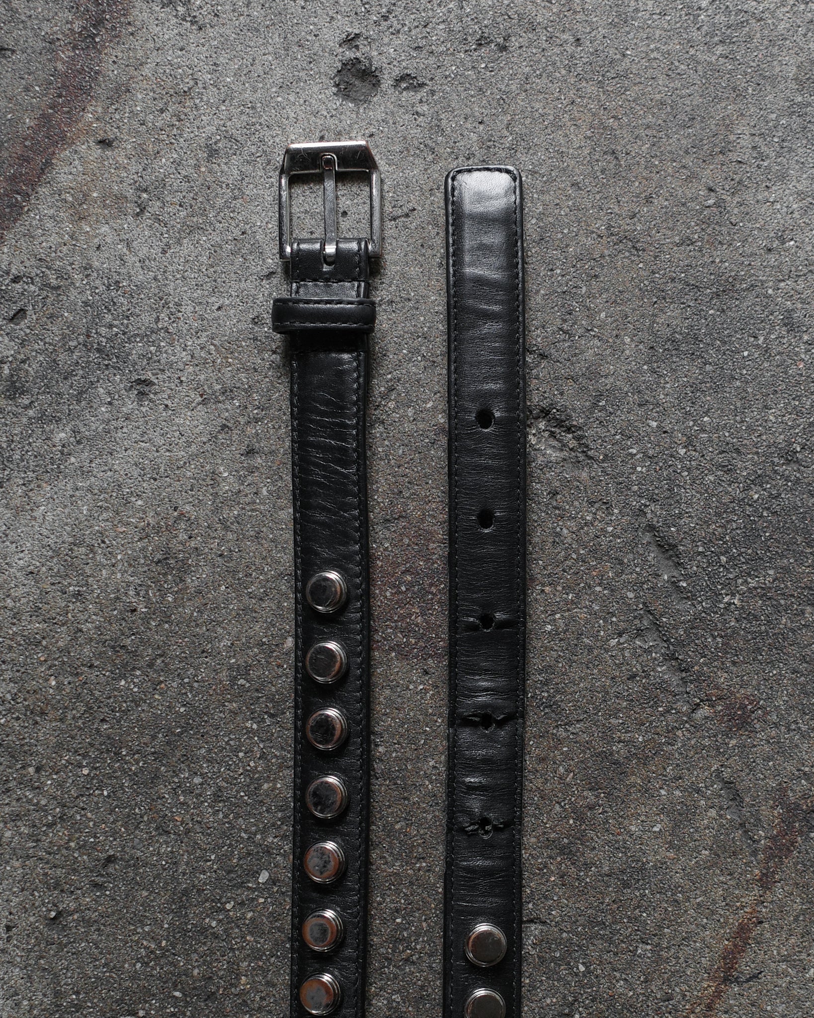 Saint Laurent Paris FW13 Studded Belt