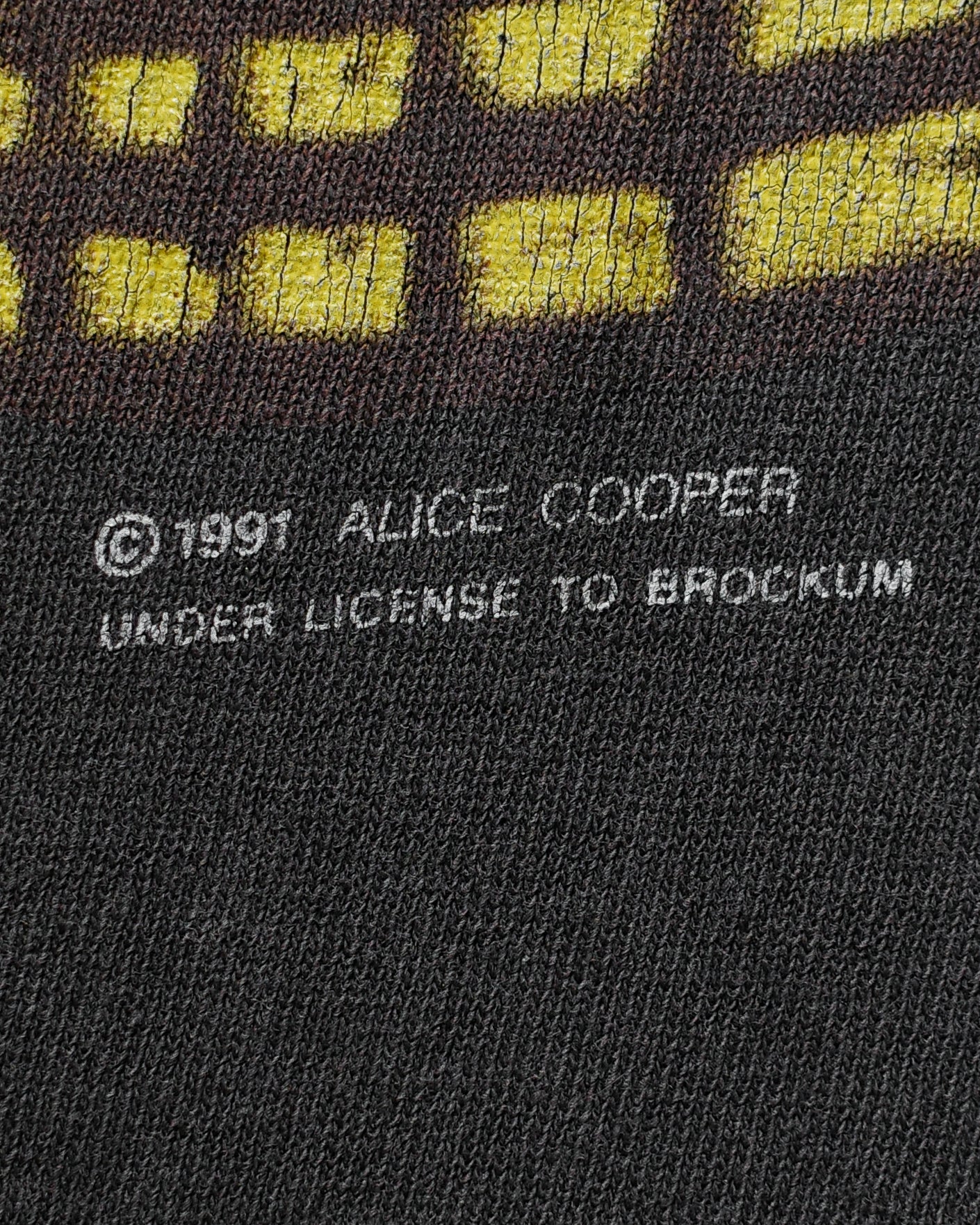 1991 Alice Cooper "School's Out" Faded & Distressed Tee