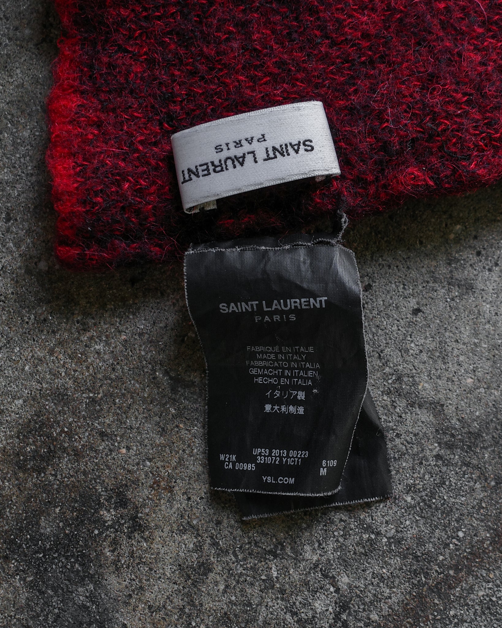 Saint Laurent Paris FW13 Baby Cat Beanie