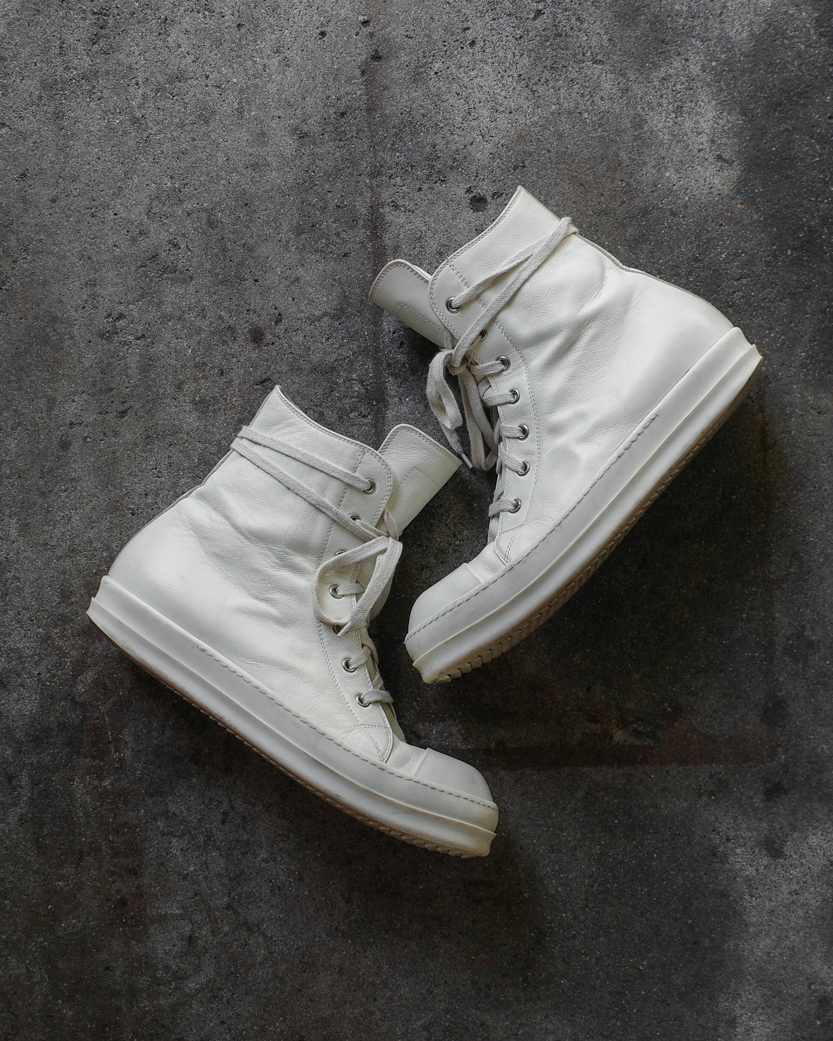 Rick Owens Milk Ramones