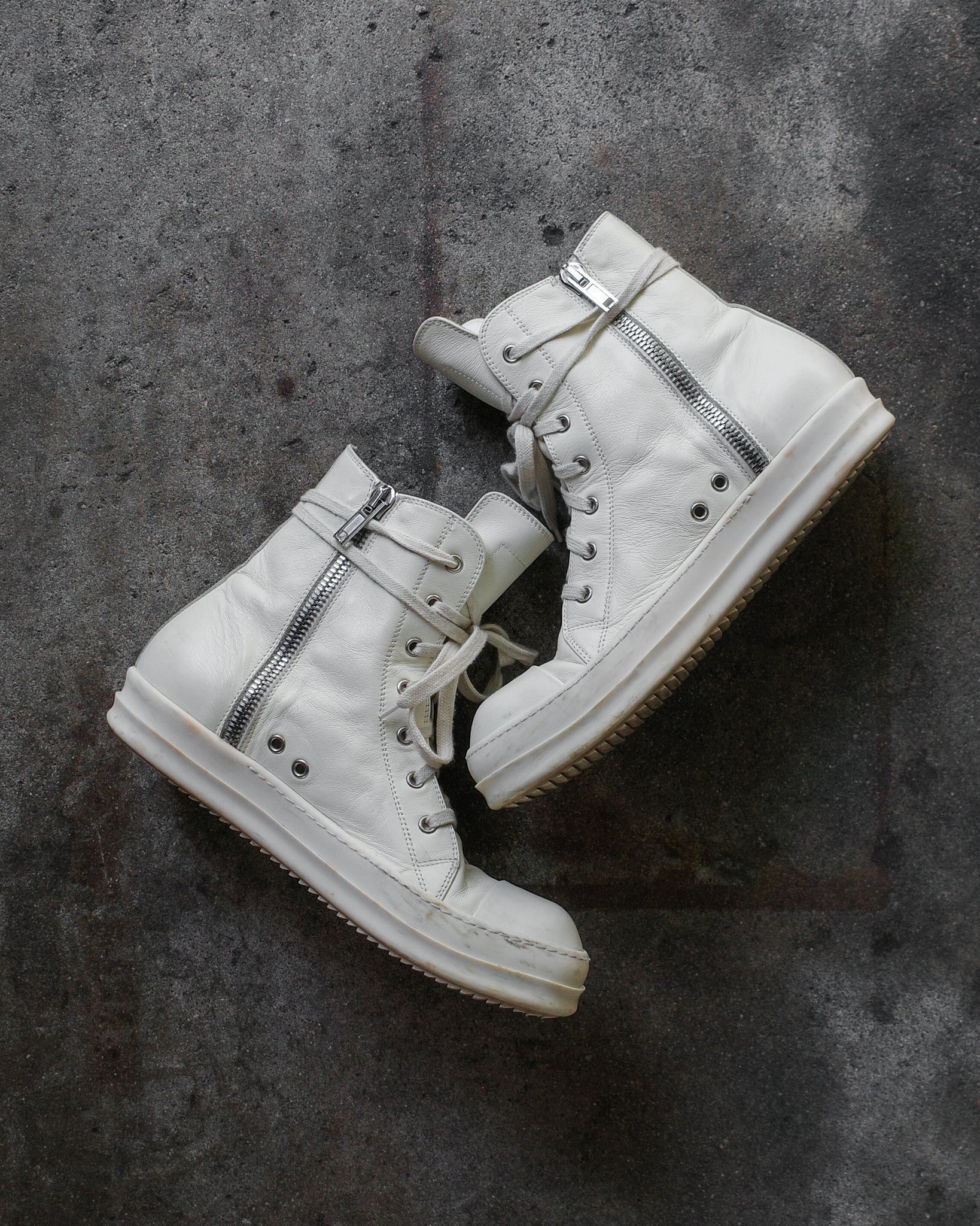 Rick Owens Milk Ramones