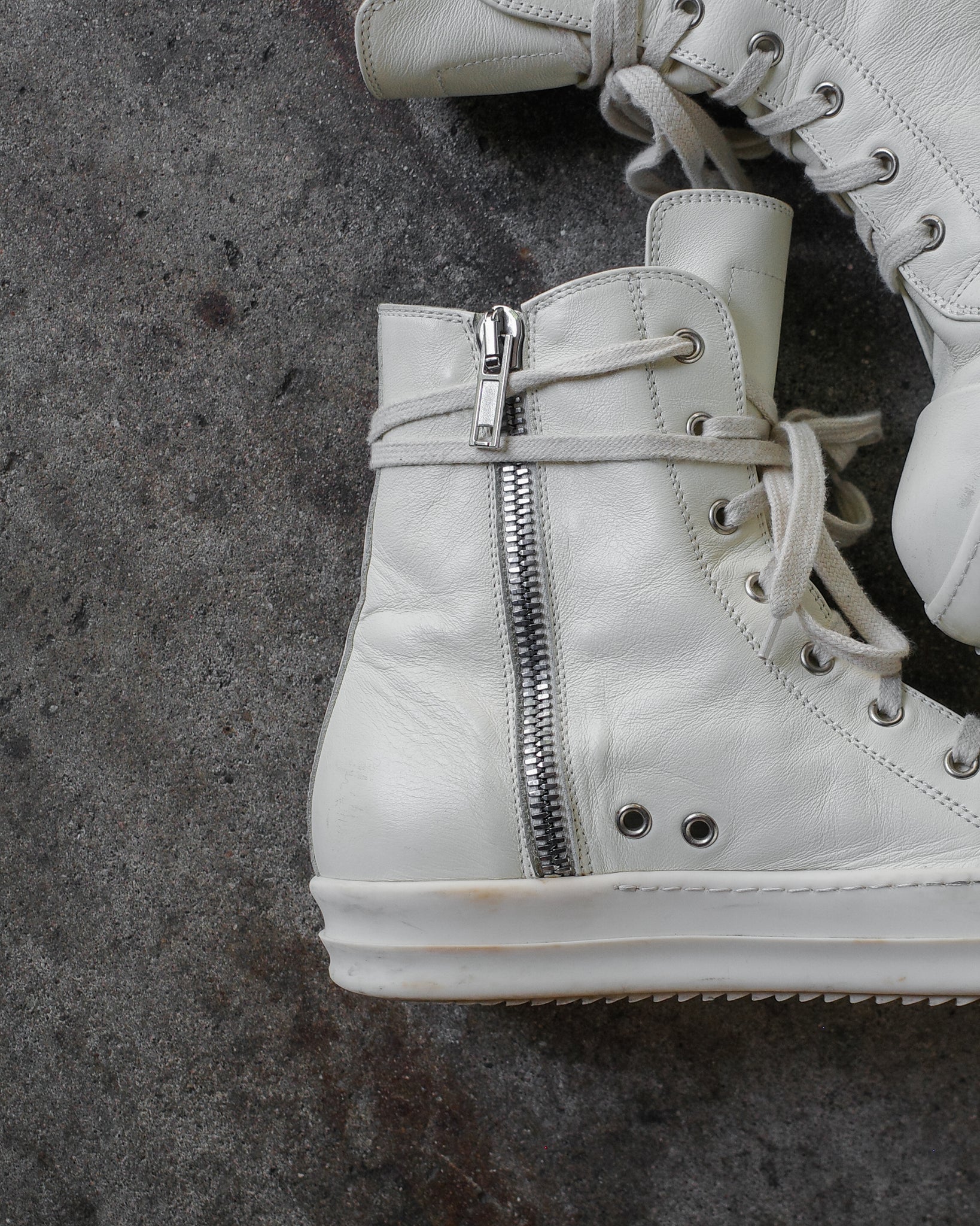 Rick Owens Milk Ramones