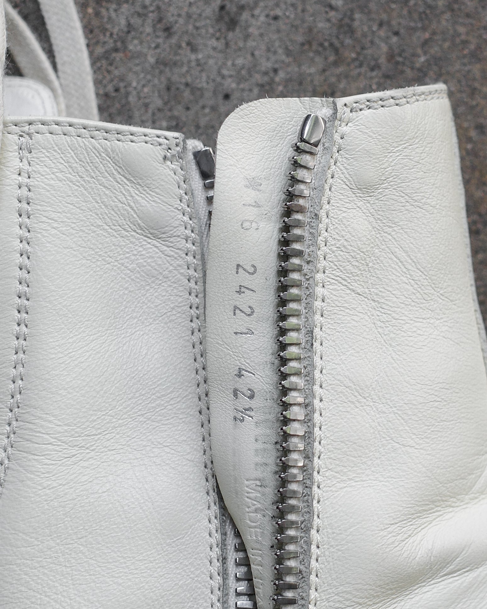 Rick Owens Milk Ramones