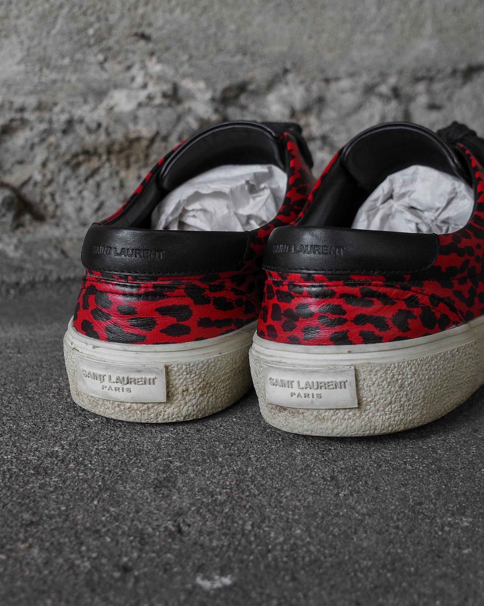 トップス SAINT LAURENT PARIS Baby Cat Saint Laurent Paris Babycat Sneakers – BLINDATE INC