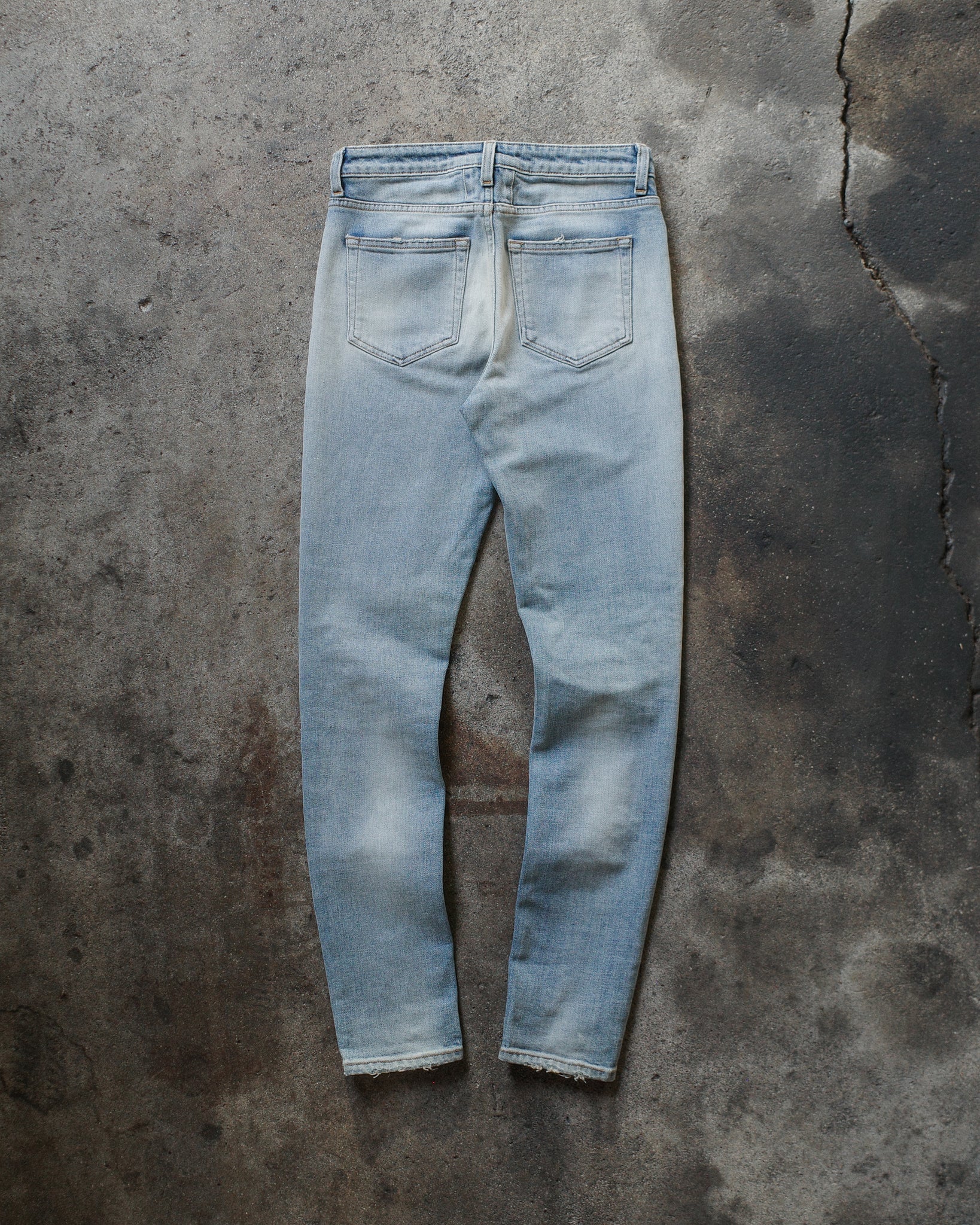 Saint Laurent Paris 2015 D05 Knee Blowout Denim