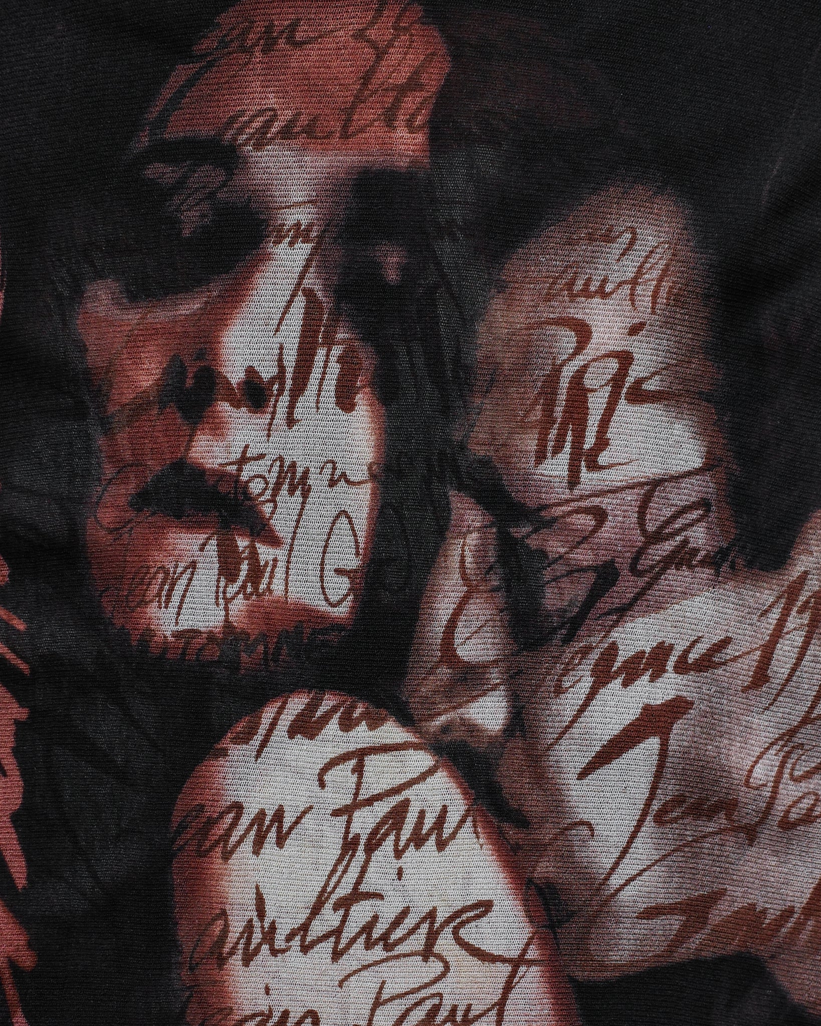 Jean Paul Gaultier AW97/98 Kissing Lovers Mesh