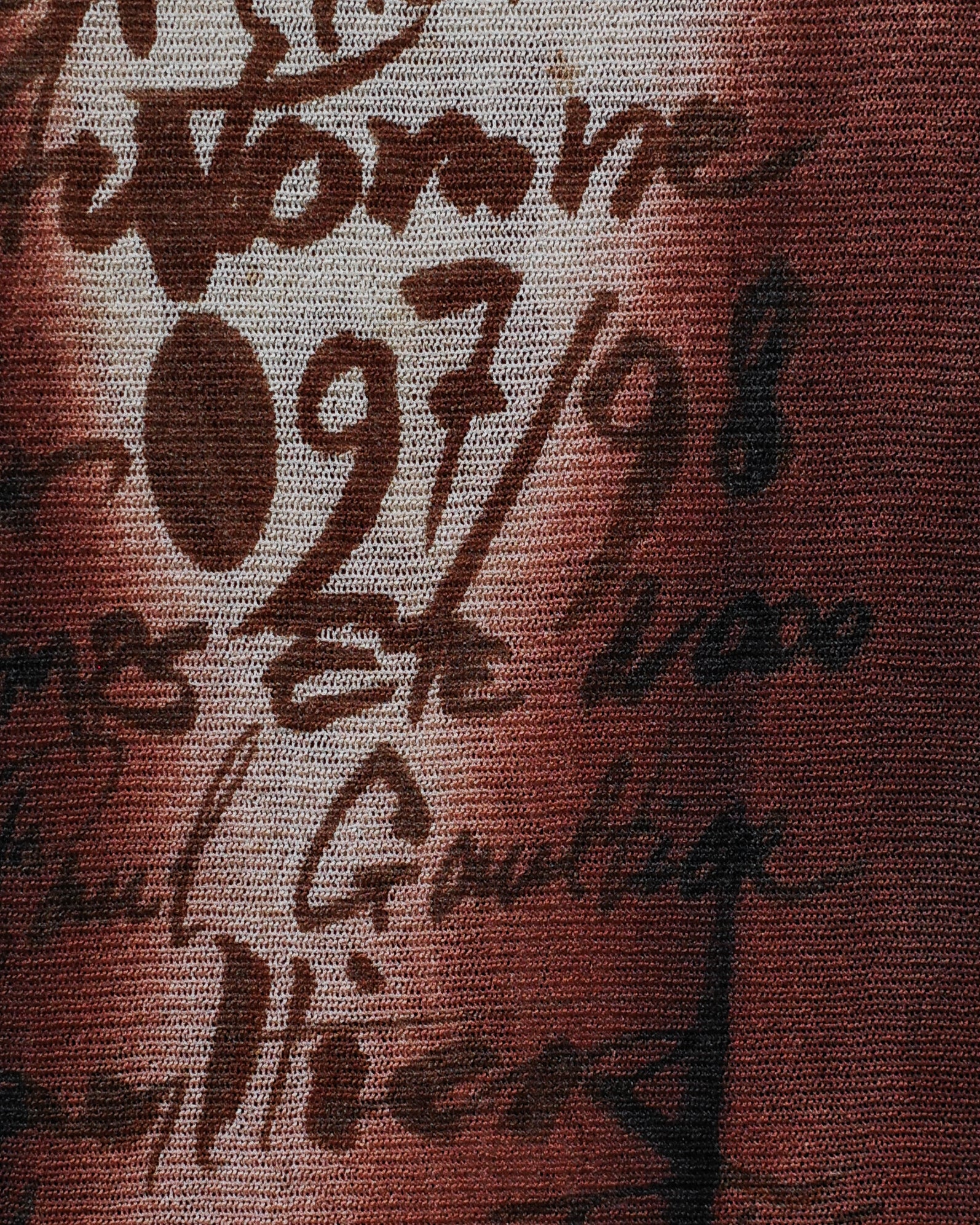 Jean Paul Gaultier AW97/98 Kissing Lovers Mesh