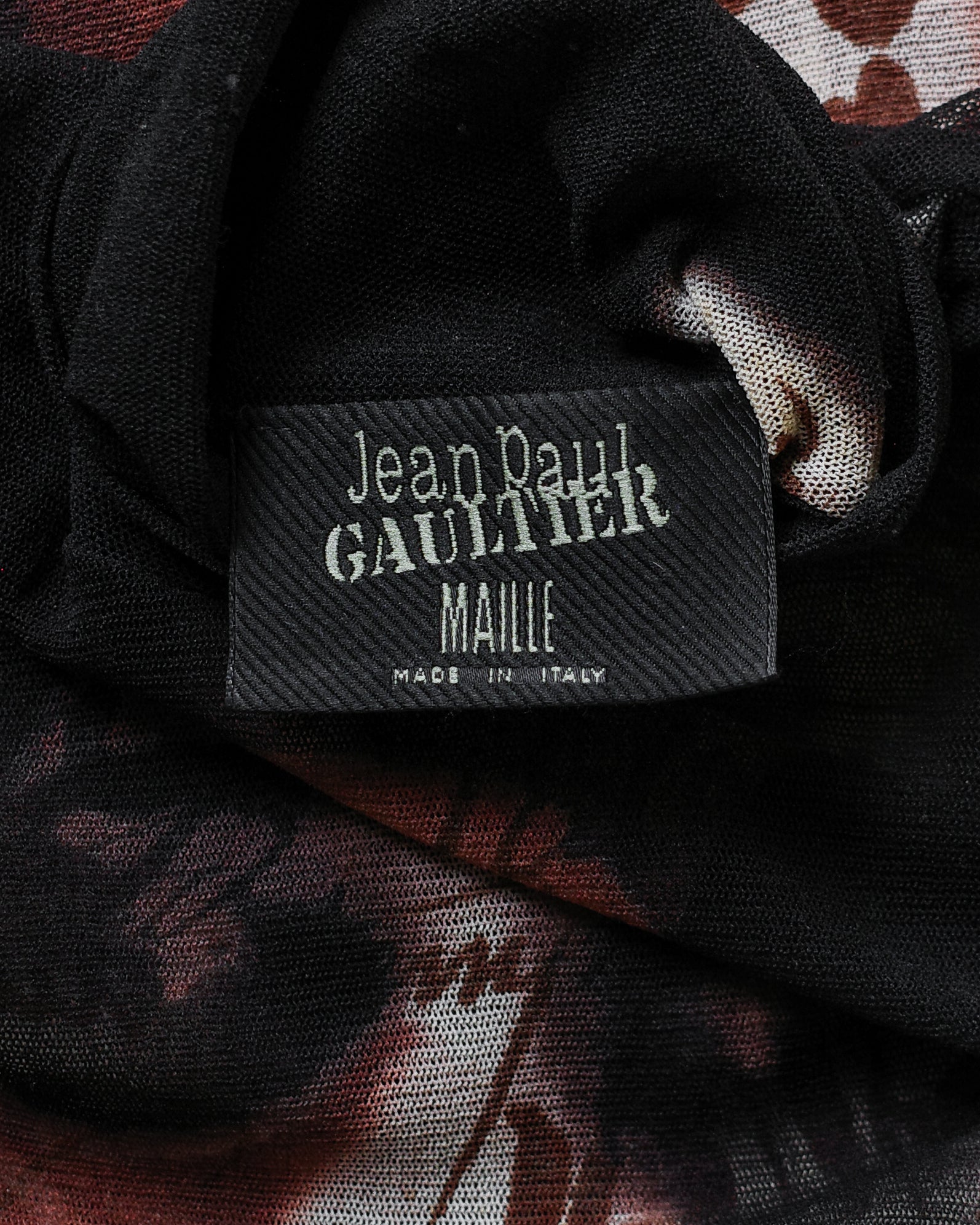 Jean Paul Gaultier AW97/98 Kissing Lovers Mesh