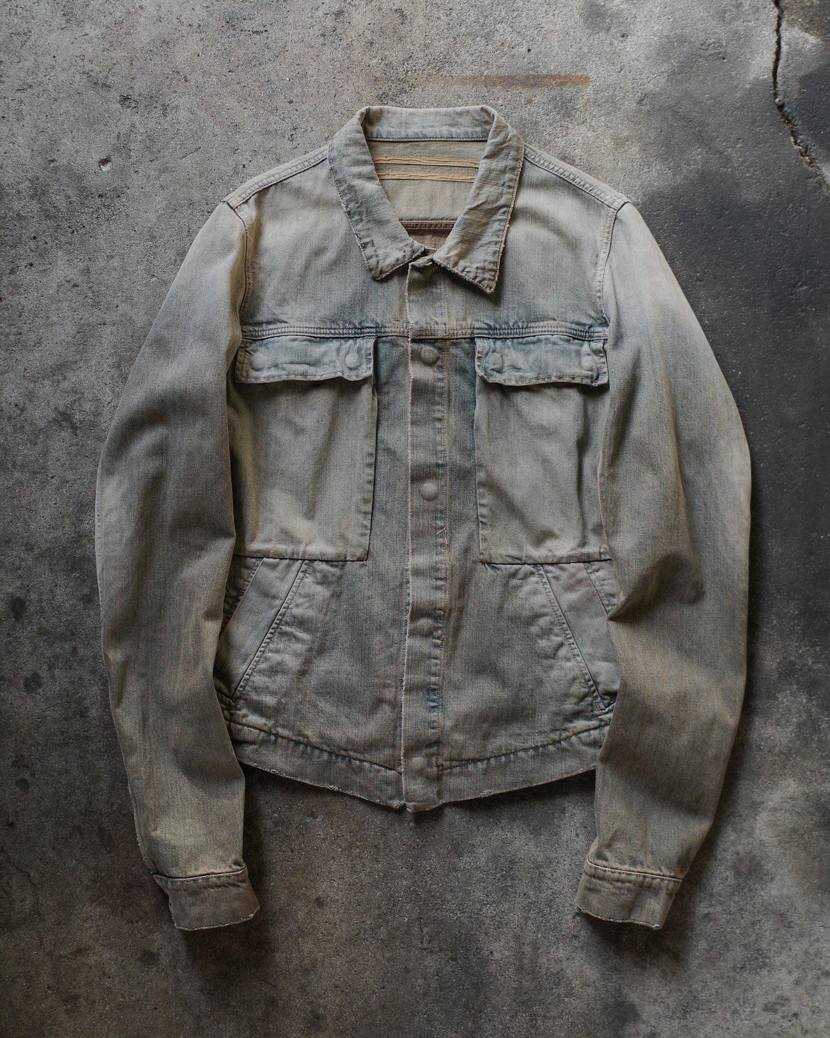 Rick Owens Mudwash Trucker Jacket
