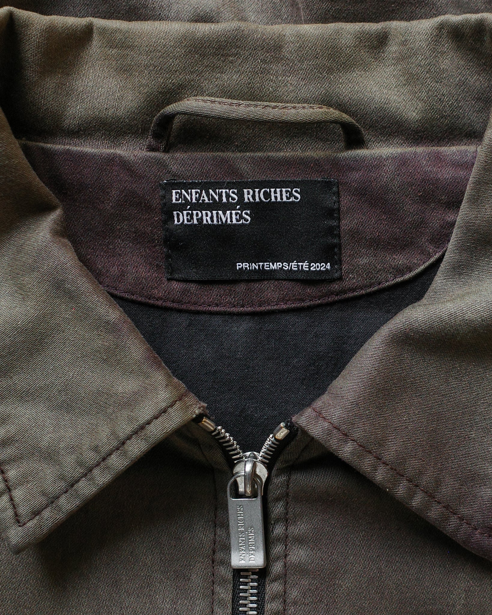 Enfants Riches Déprimés SS24 "Death in Flight" Zip Jacket