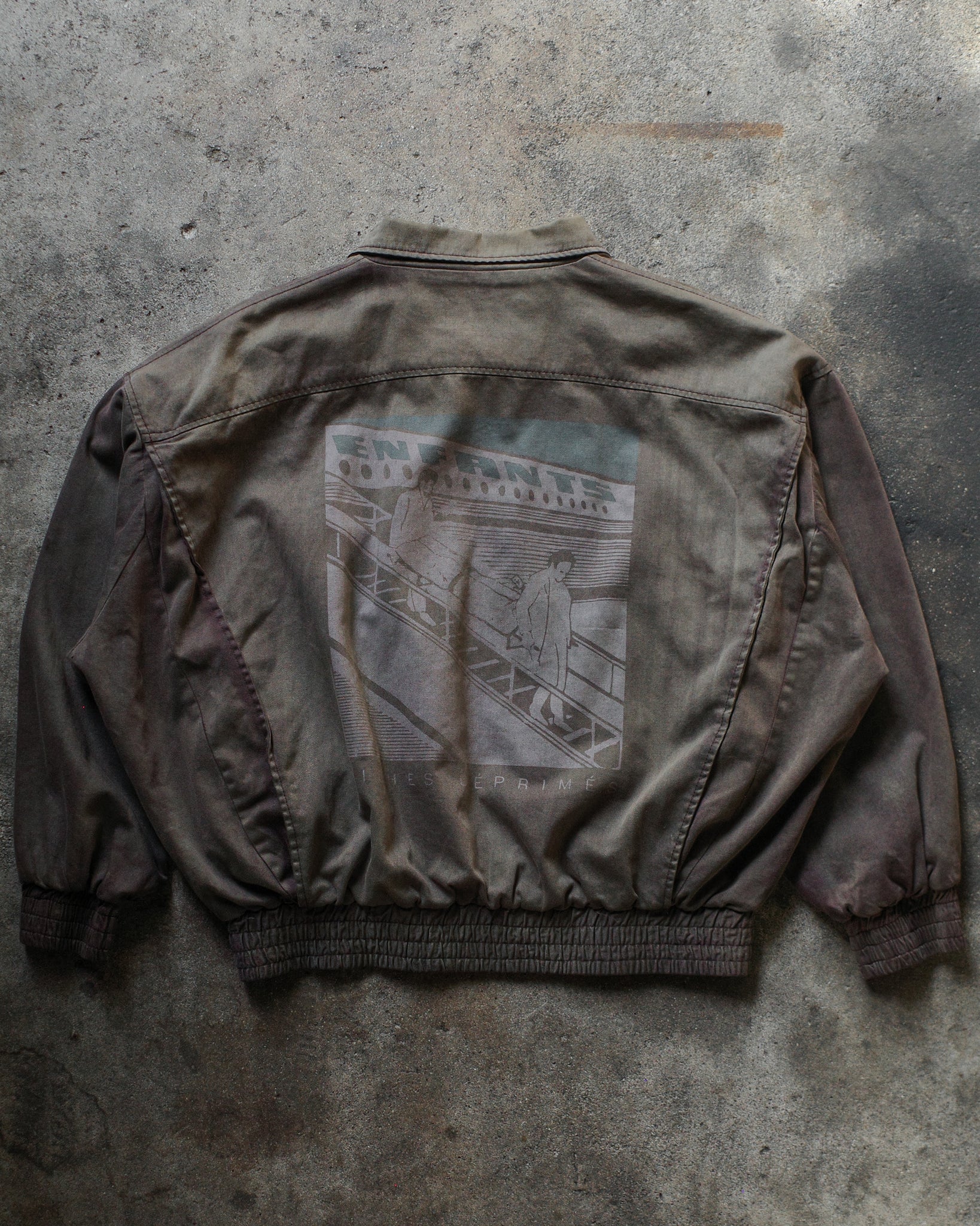 Enfants Riches Déprimés SS24 "Death in Flight" Zip Jacket