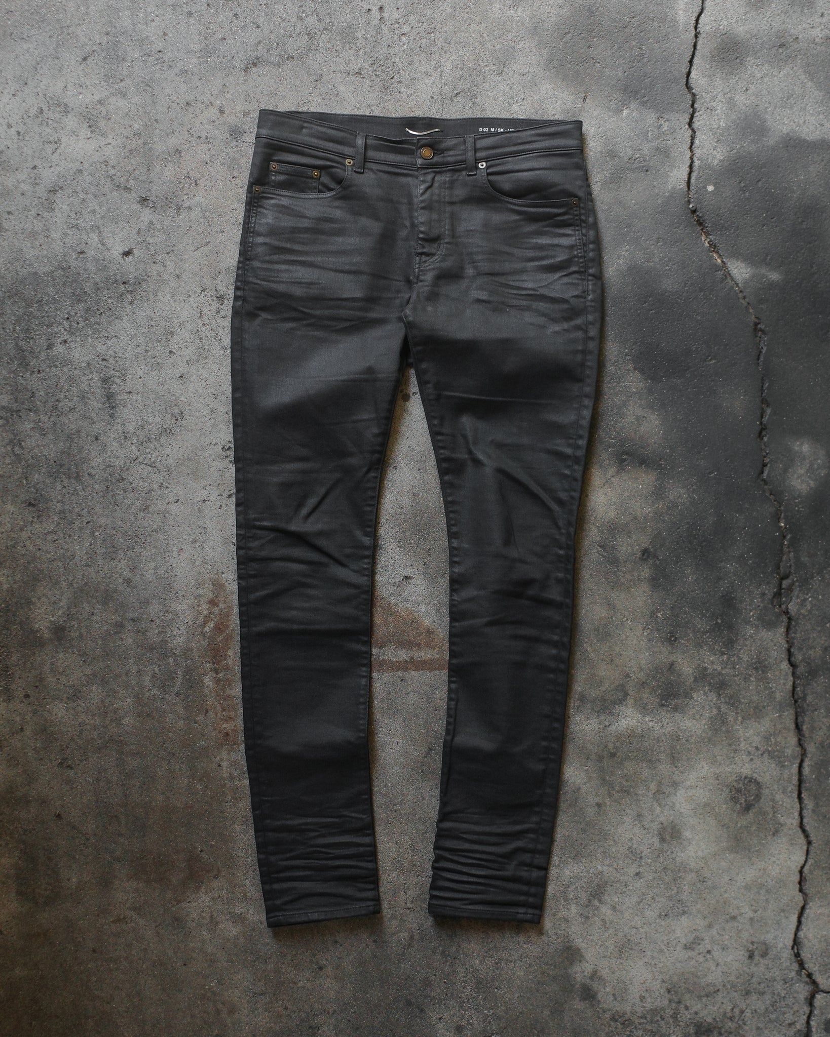 パンツ saint laurent paris coating skinny denim Saint Laurent 