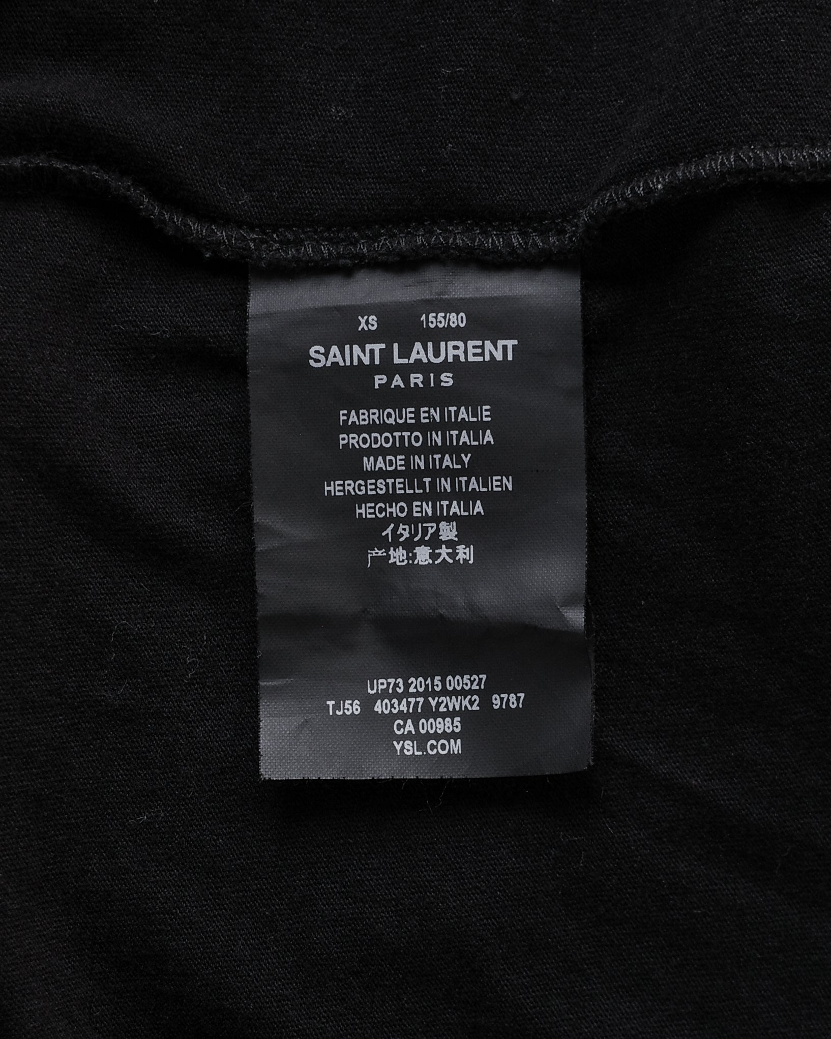 Saint Laurent Paris 2015 Star Tee