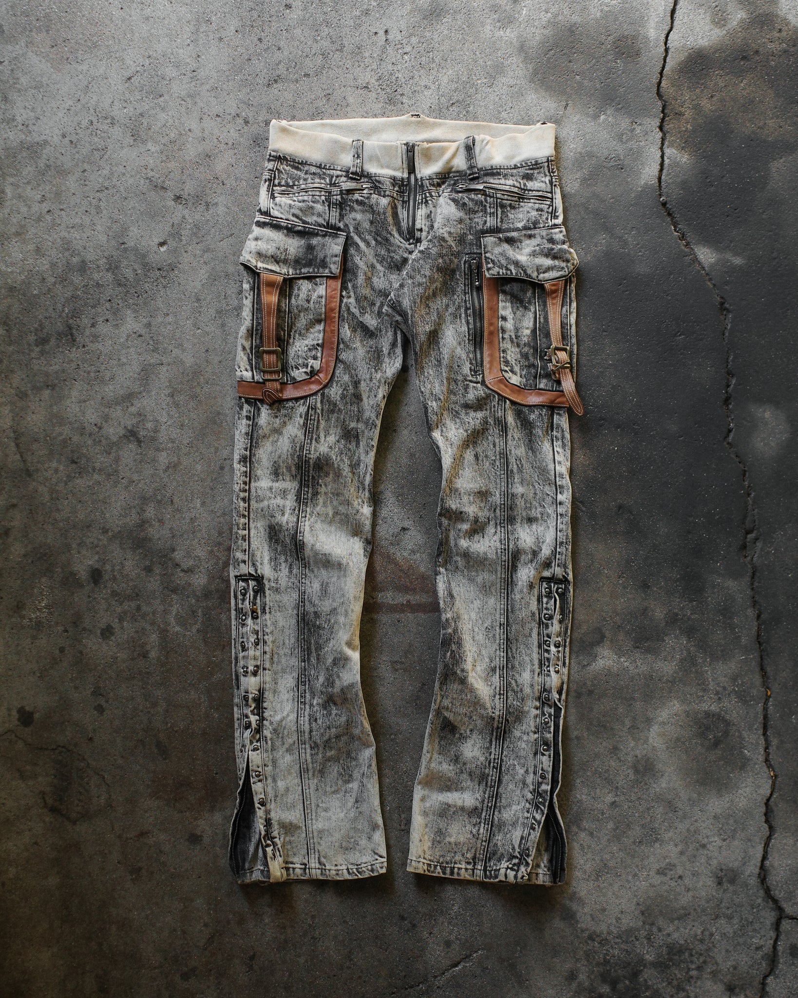 Yasuyuki Ishii SS99 Flared Cargo Denim