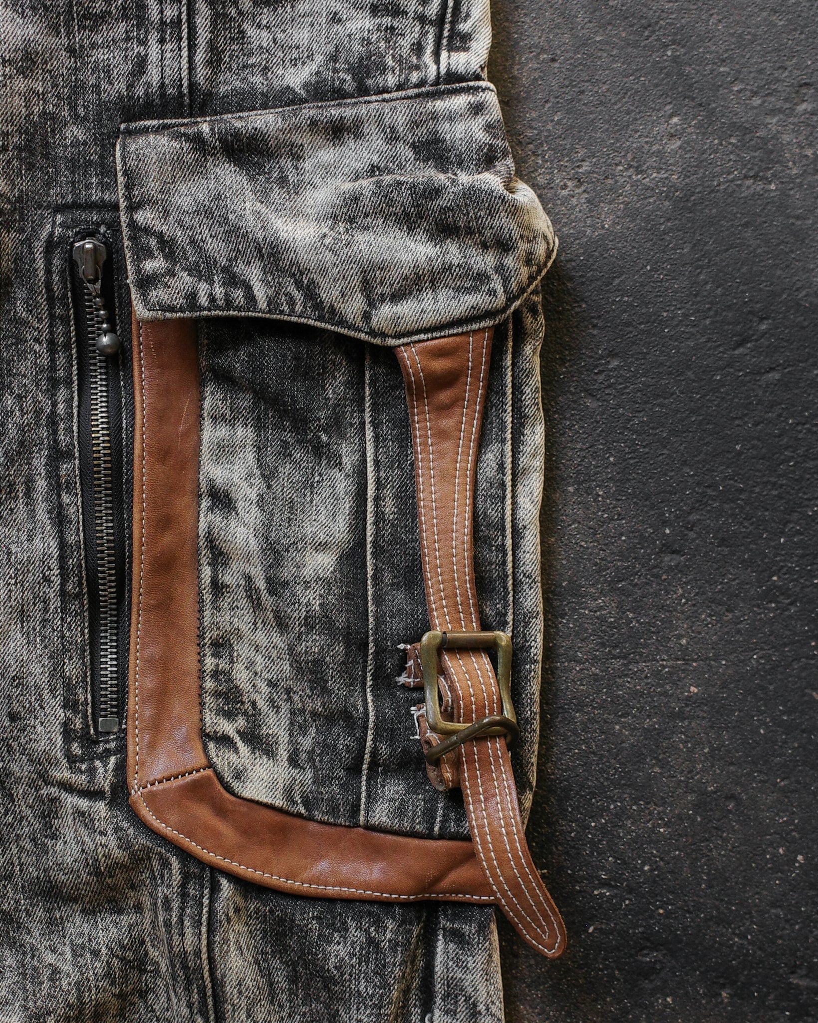 Yasuyuki Ishii SS99 Flared Cargo Denim