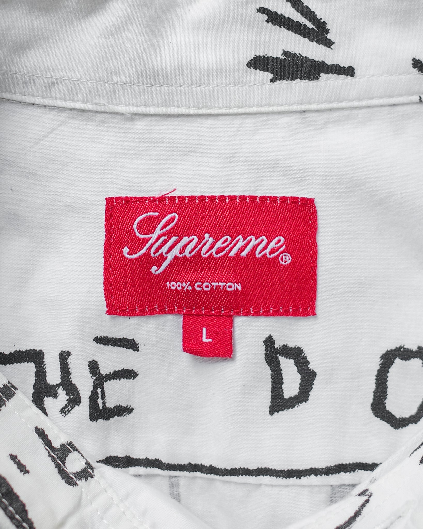 Supreme x Basquiat FW13 "Replicas" Button Up Shirt