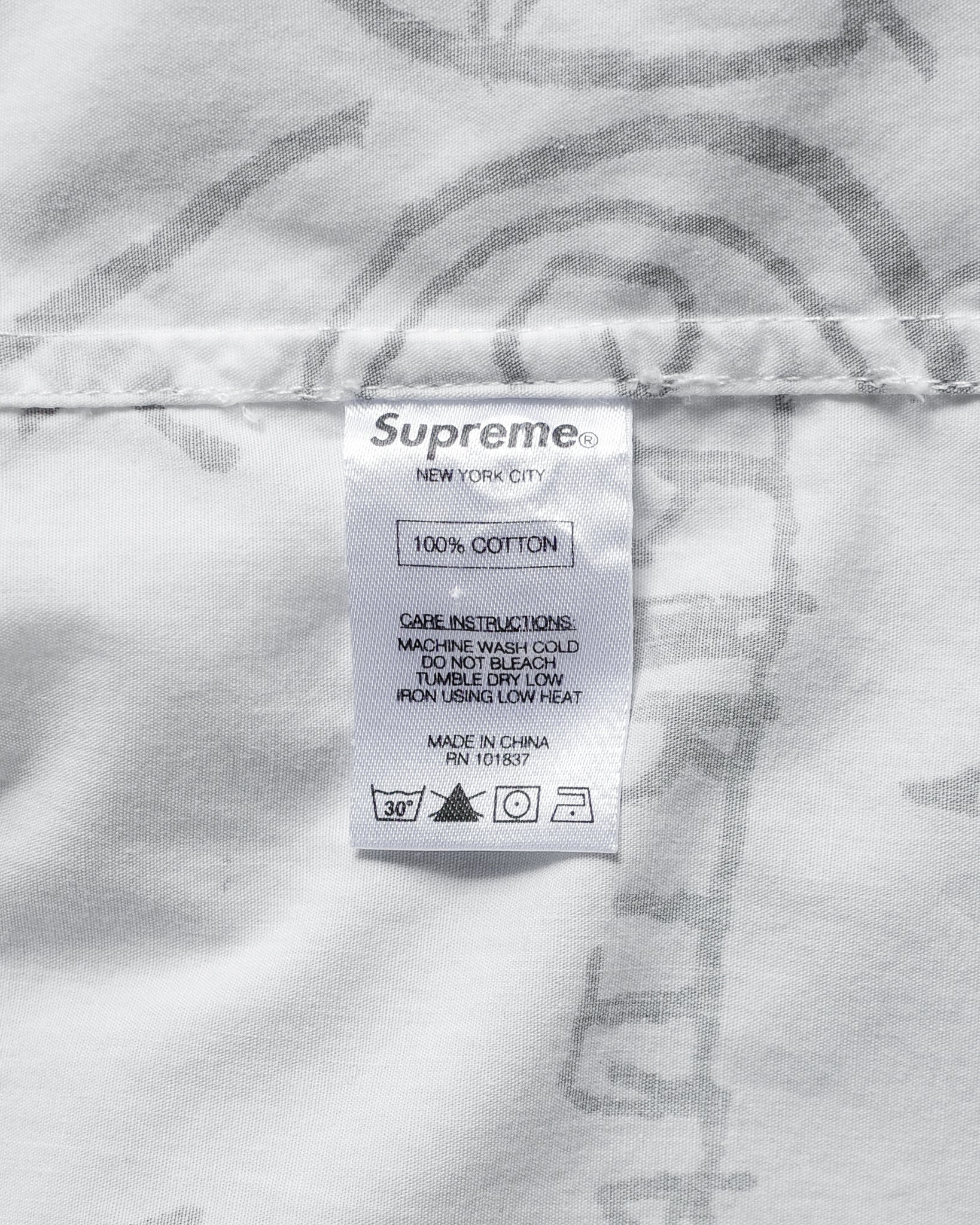 Supreme x Basquiat FW13 "Replicas" Button Up Shirt
