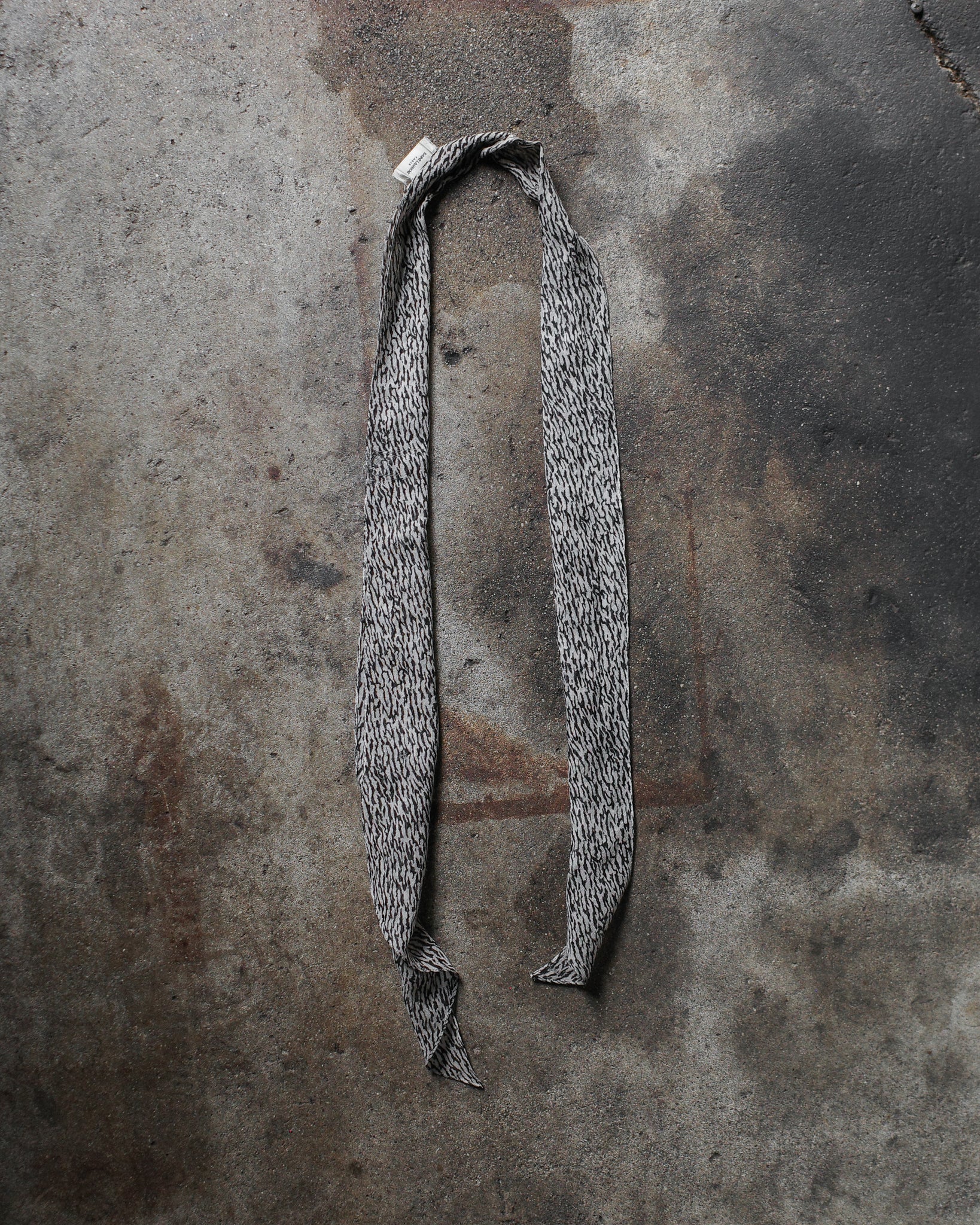 Saint Laurent Paris Tiger Lavallière Scarf